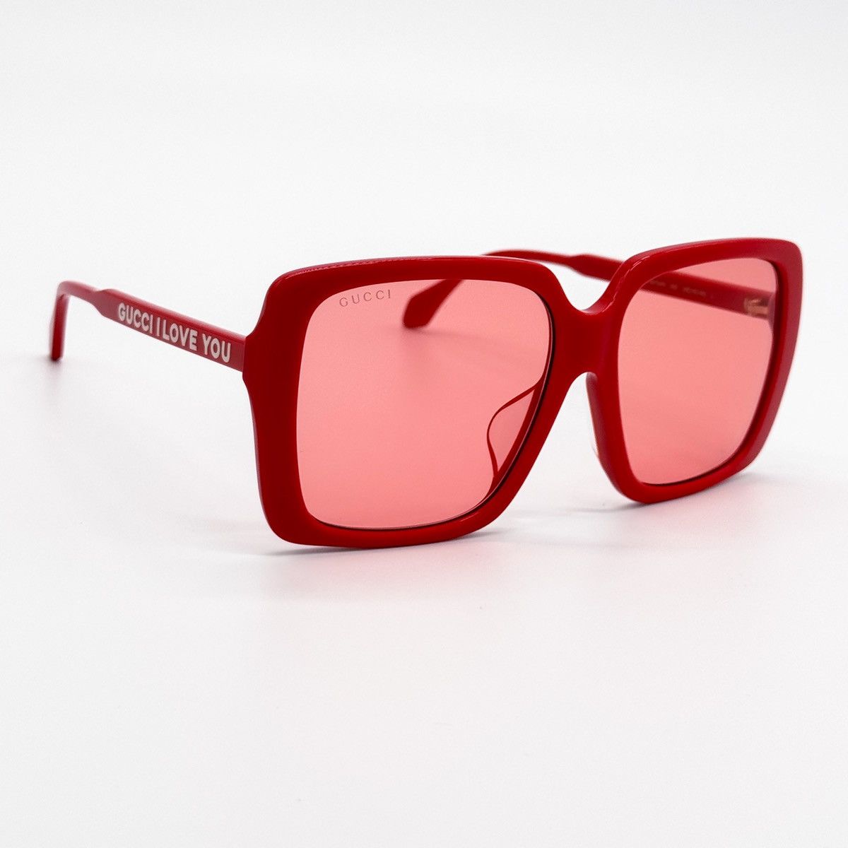 NEW GUCCI GG0567SAN 005 RED WOMEN SQUARE SUNGLASSES GUCCI - 5