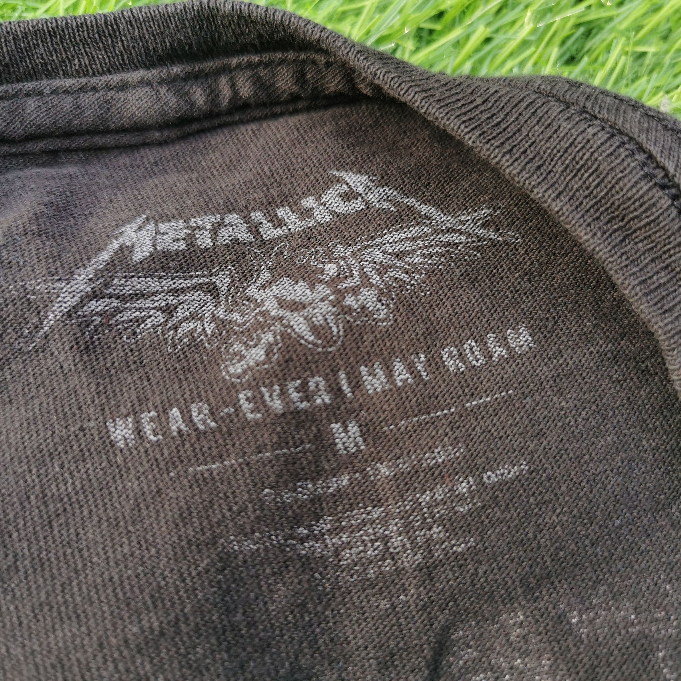 Vintage Metallica World Wired Tour Metal Band Tshirt - 6