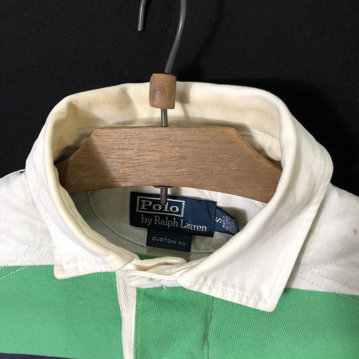 Vintage Polo Ralph Lauren Rugby Long Sleeve Polo Shirt - 7