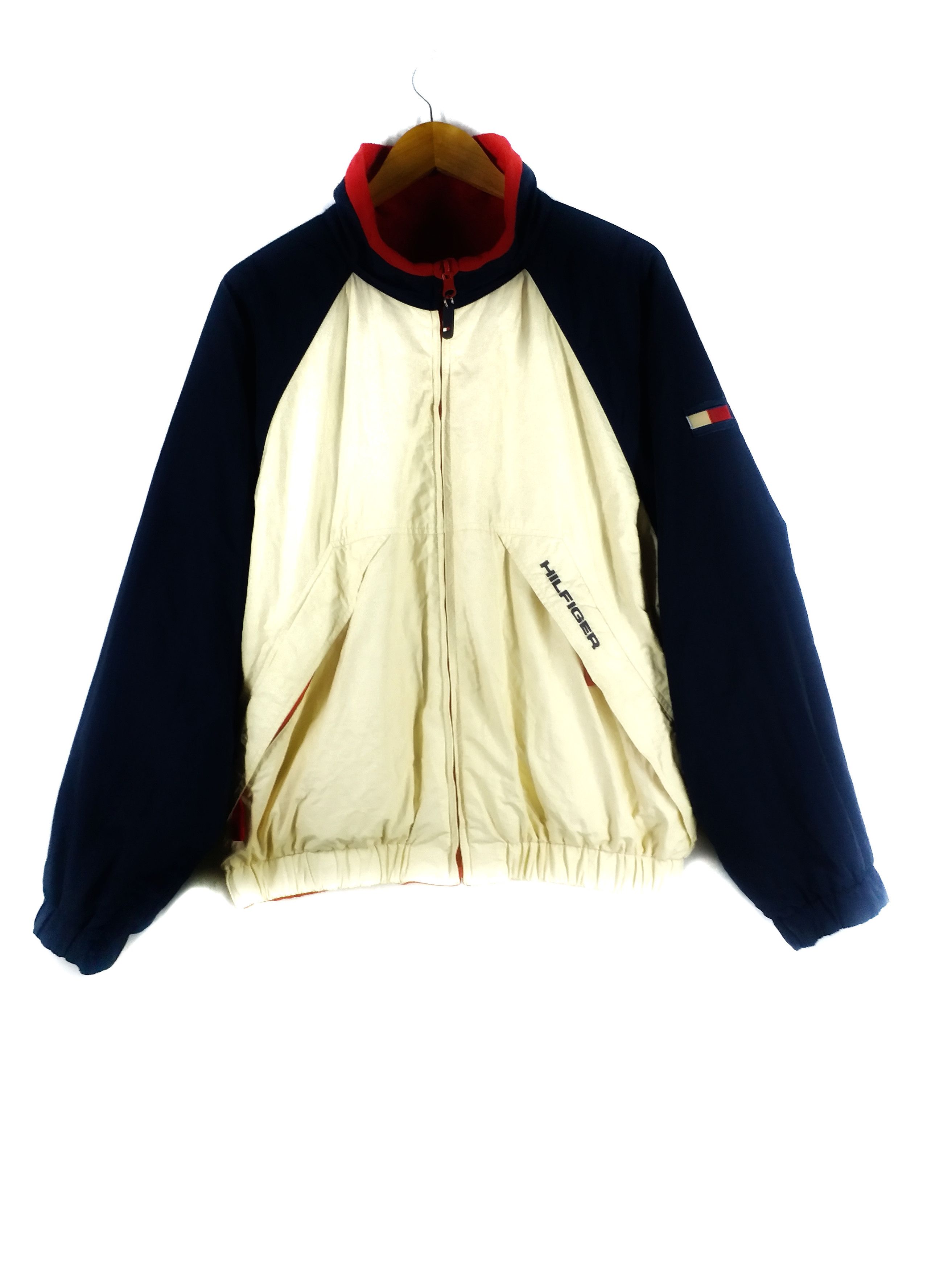 Tommy Hilfiger - GRAILED BEST🔥Reversible Jacket Fleece Red by HILFIGER M - 4