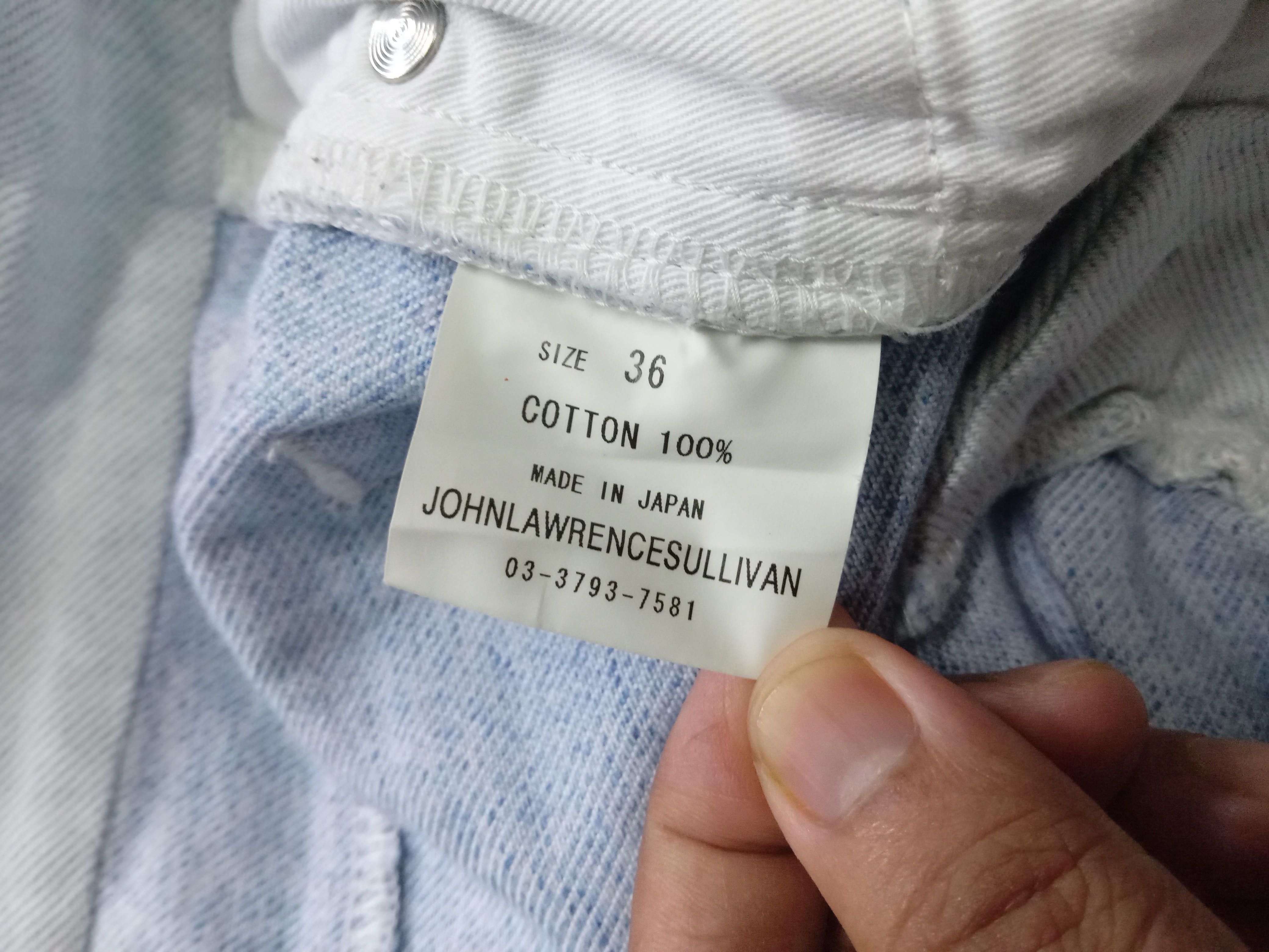 Japan designer John Lawrence Sullivan jeans punk Undercover - 6