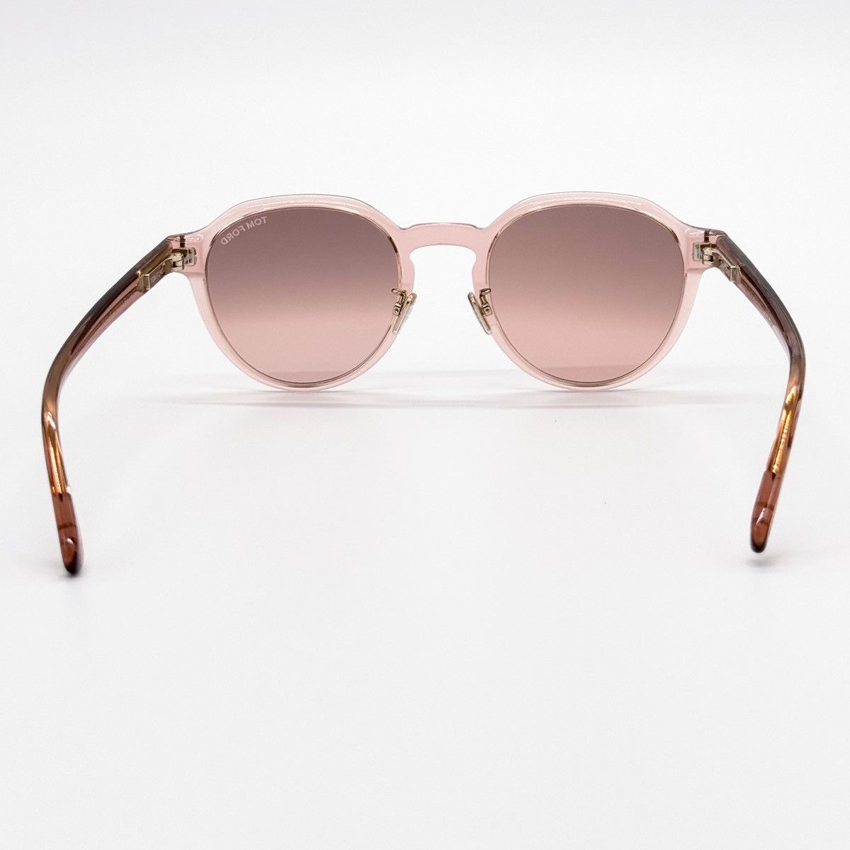 NEW TOM FORD TF974/K 74Z WOMEN PINK ROUND SUNGLASSES - 5