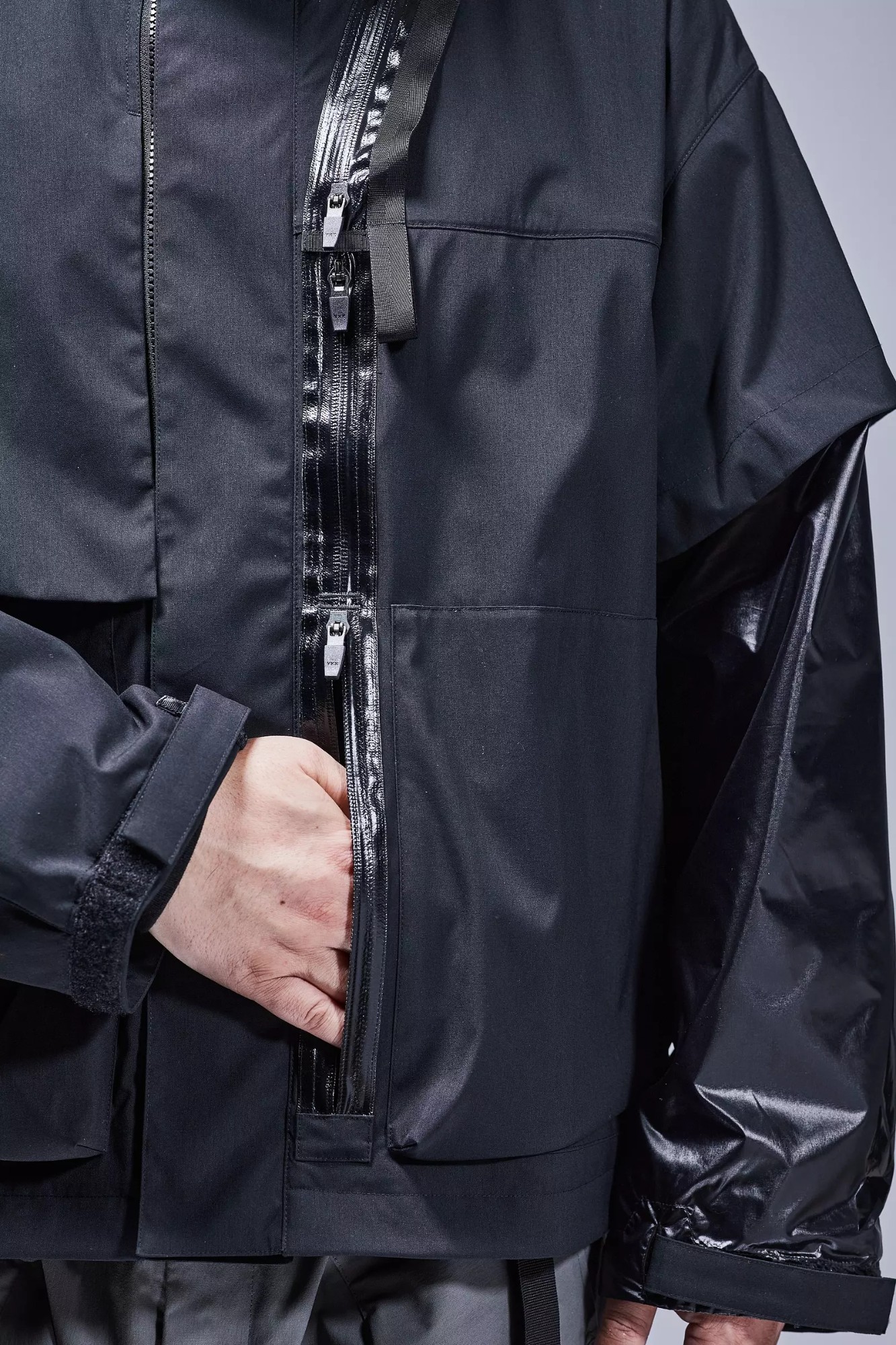J115K-E Encapsulated Nylon Interops Jacket Black Gen. 1 - 23