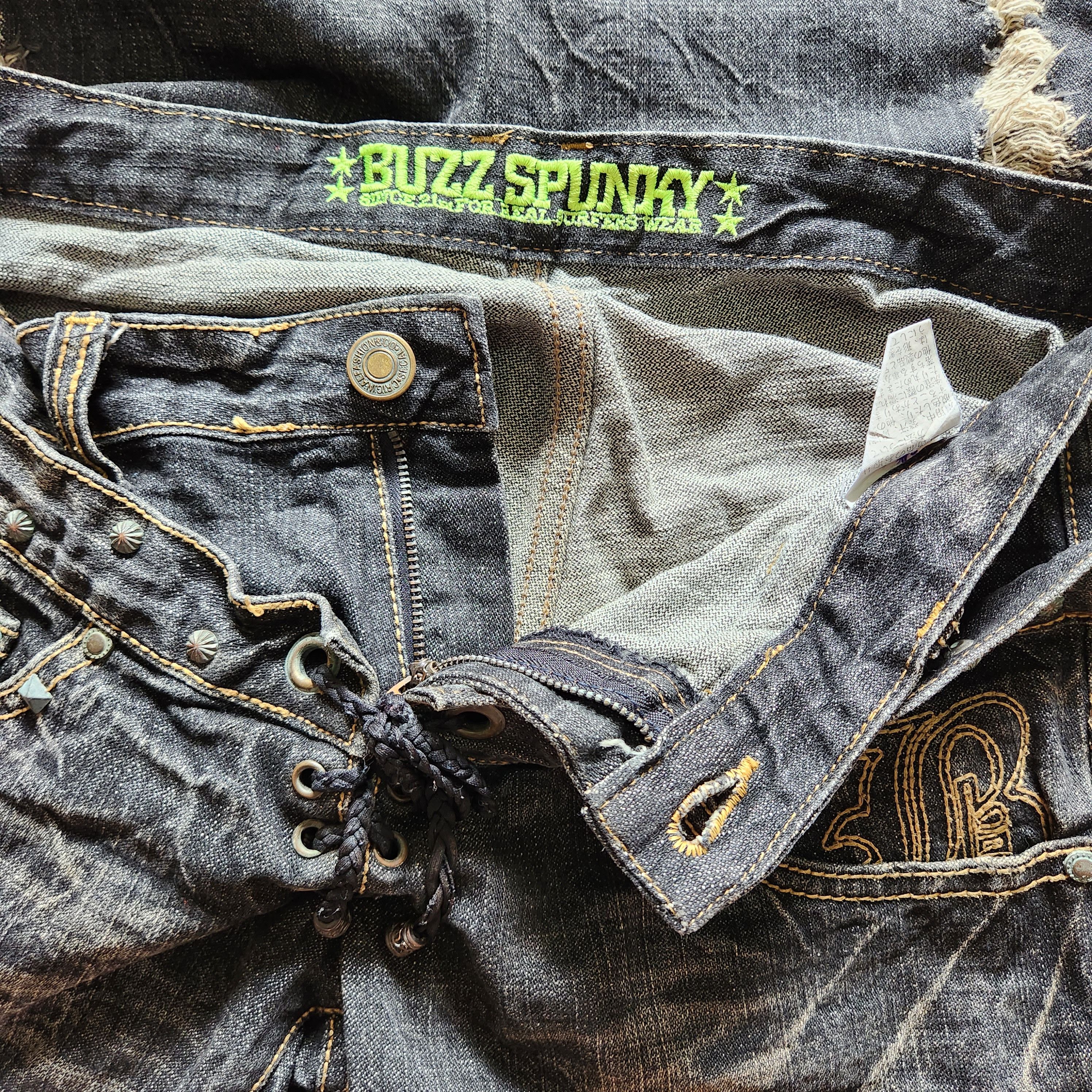 Japanese Brand - Seditionaries Punk Rock Double Waist Denim With Patches - 5