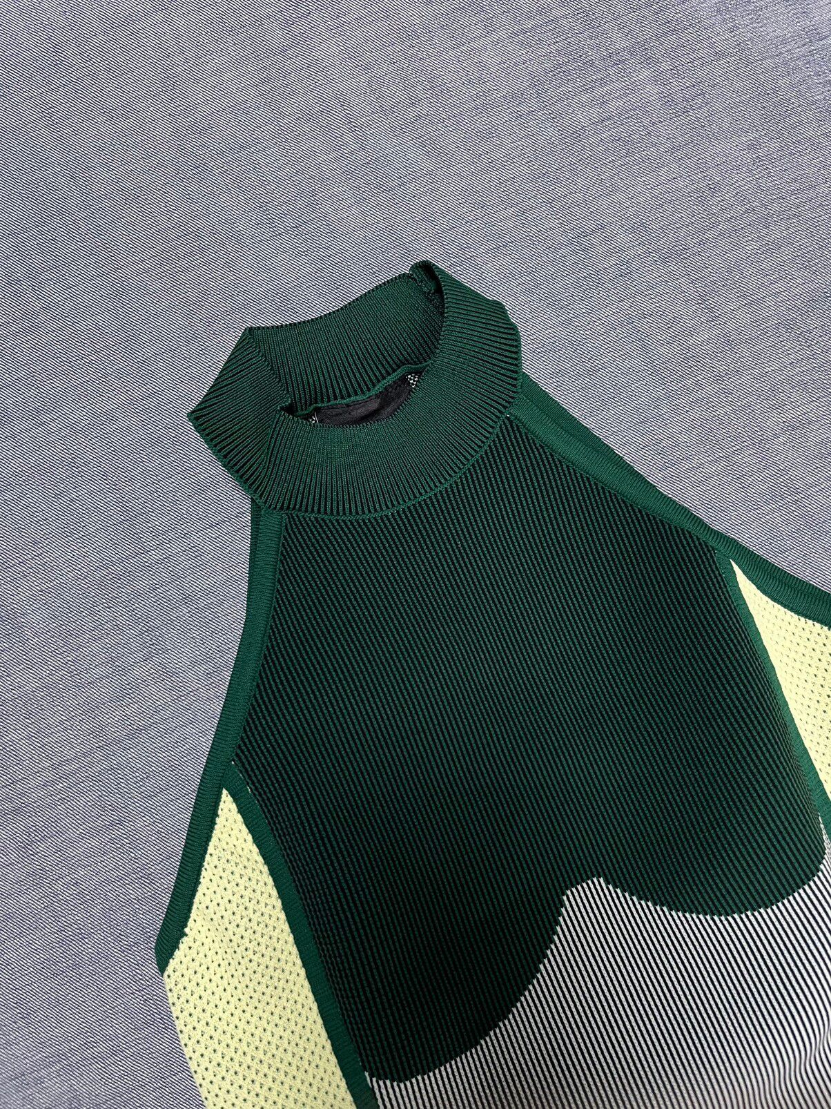 Adidas Ivy Park Knit Logo Green Dress Small - 2