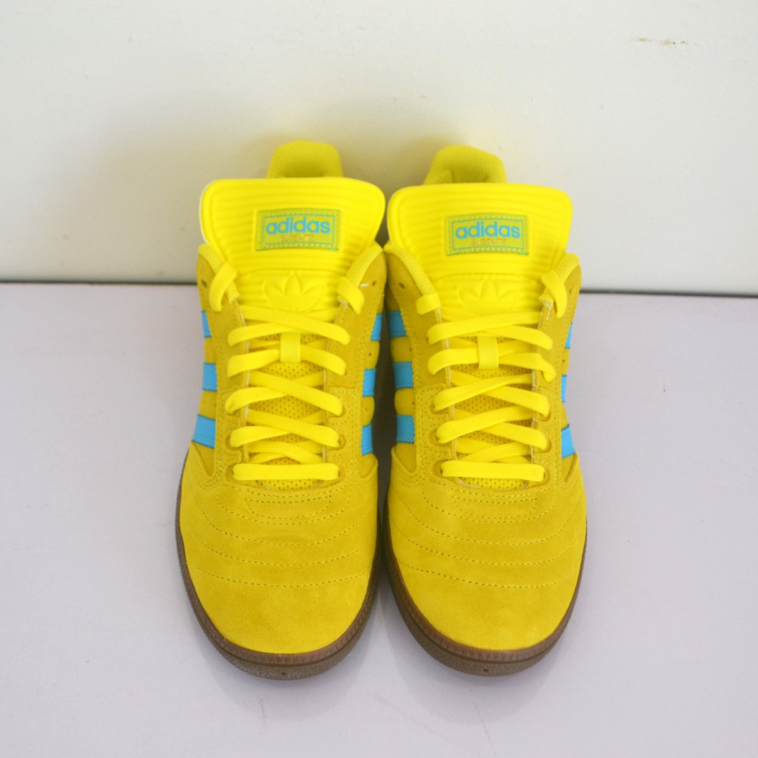 Adidas Skateboarding Busenitz Pro (Gum Sole) Sneakers/Shoe - Yellow/Blue  - 4