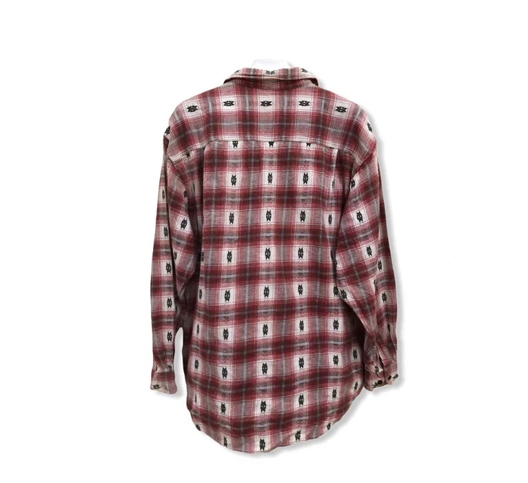 Japanese Brand - Japanese brand Sunlucas Navajo Plaid Tartan Shirt 👕 - 3