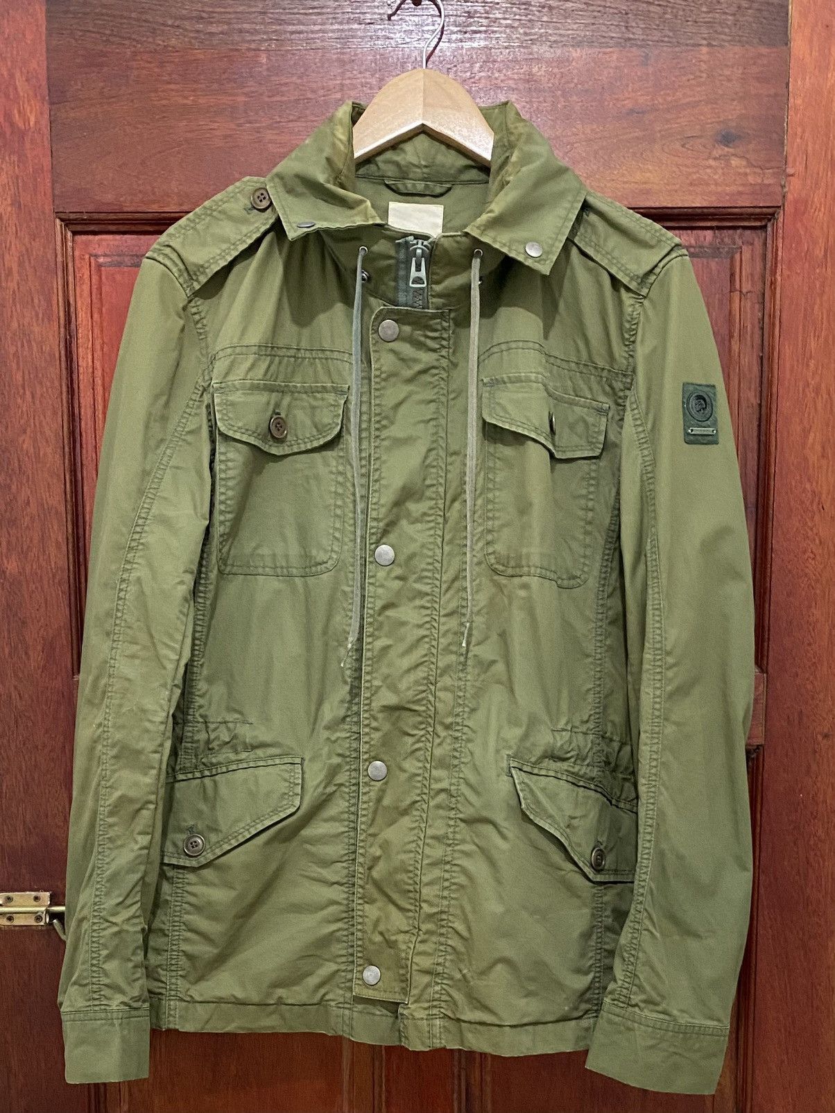 Diesel M65 Olive Green Jacket Casual Design - 4