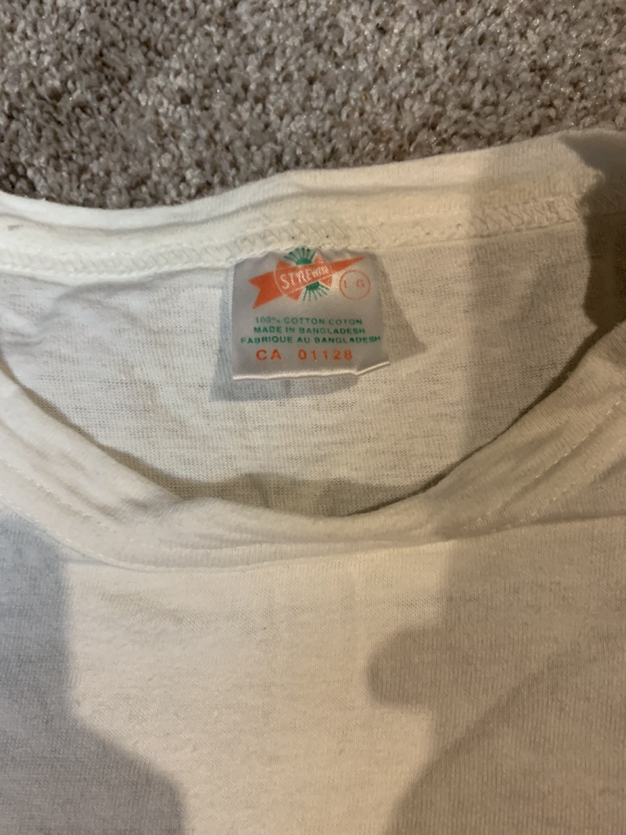 Band Tees - John mellancamp dance naked white band tee - 2
