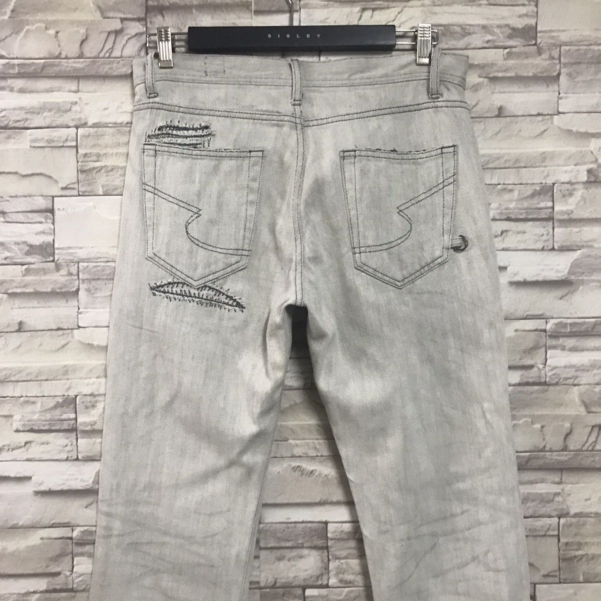 Japanese Brand - Semantic Design Distressed Denim Jeans - 12