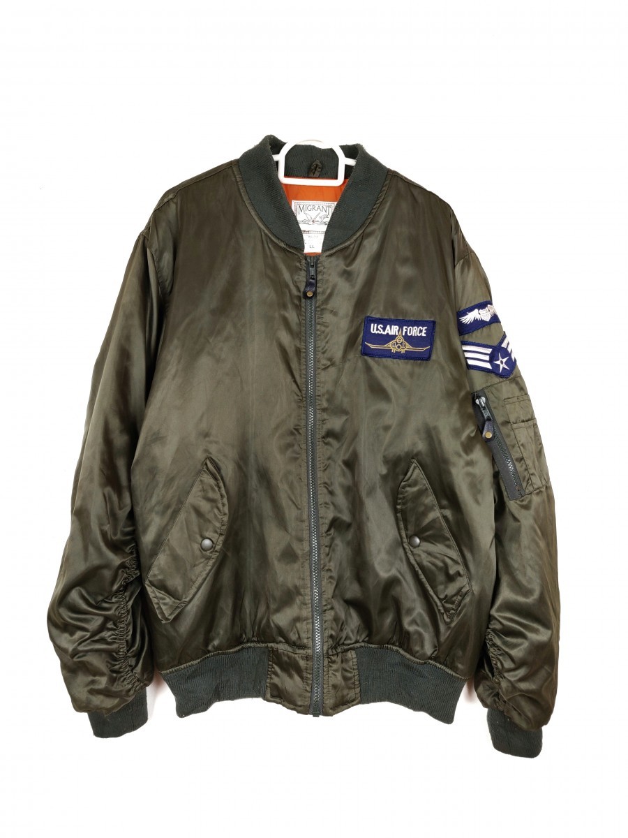 Bomber Jacket - Migrant Bomber Flying Jacket Casual Style Usaf - 1