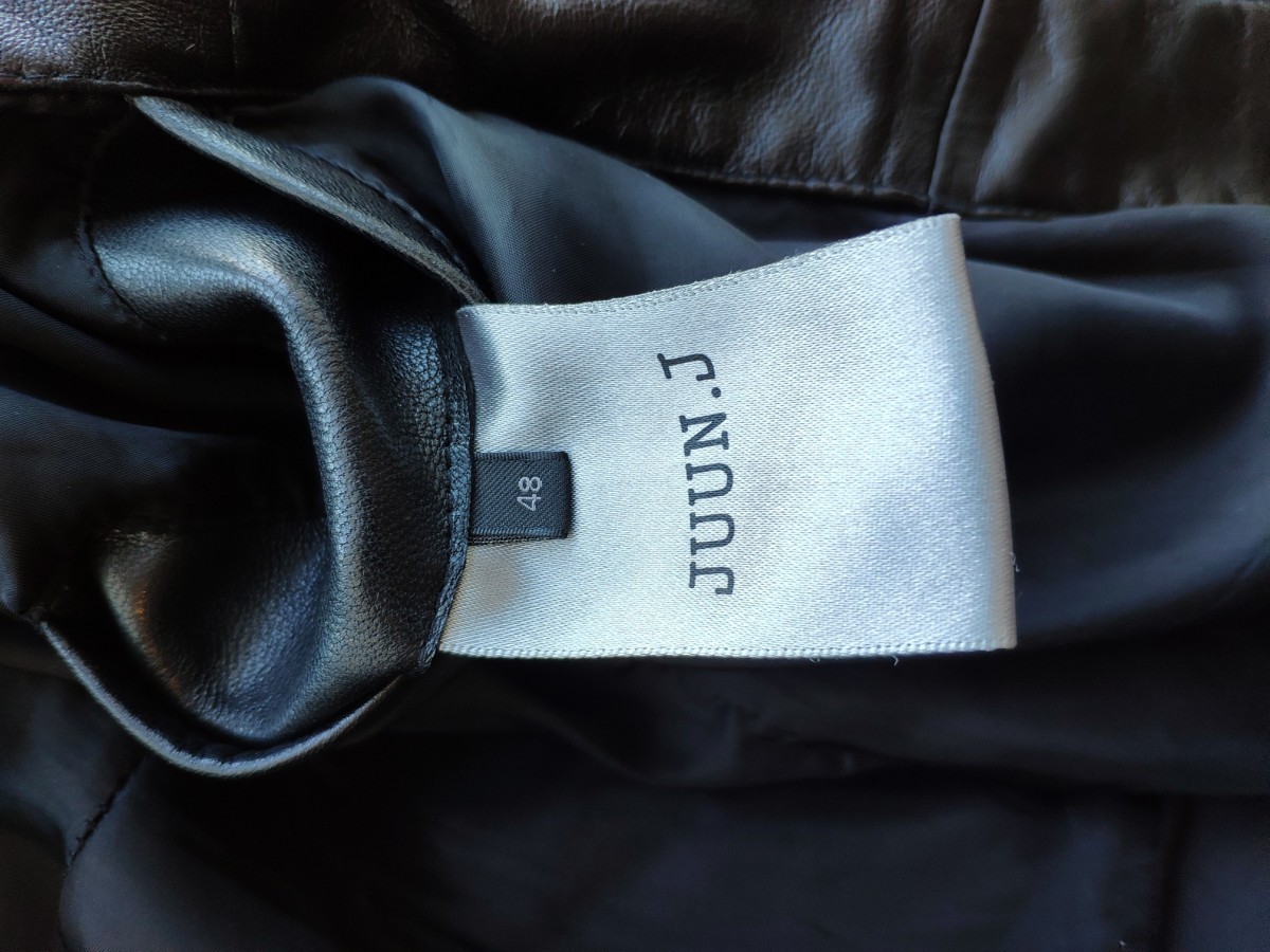 AW14 Black leather jacket.Like Undercover or Givenchy - 8