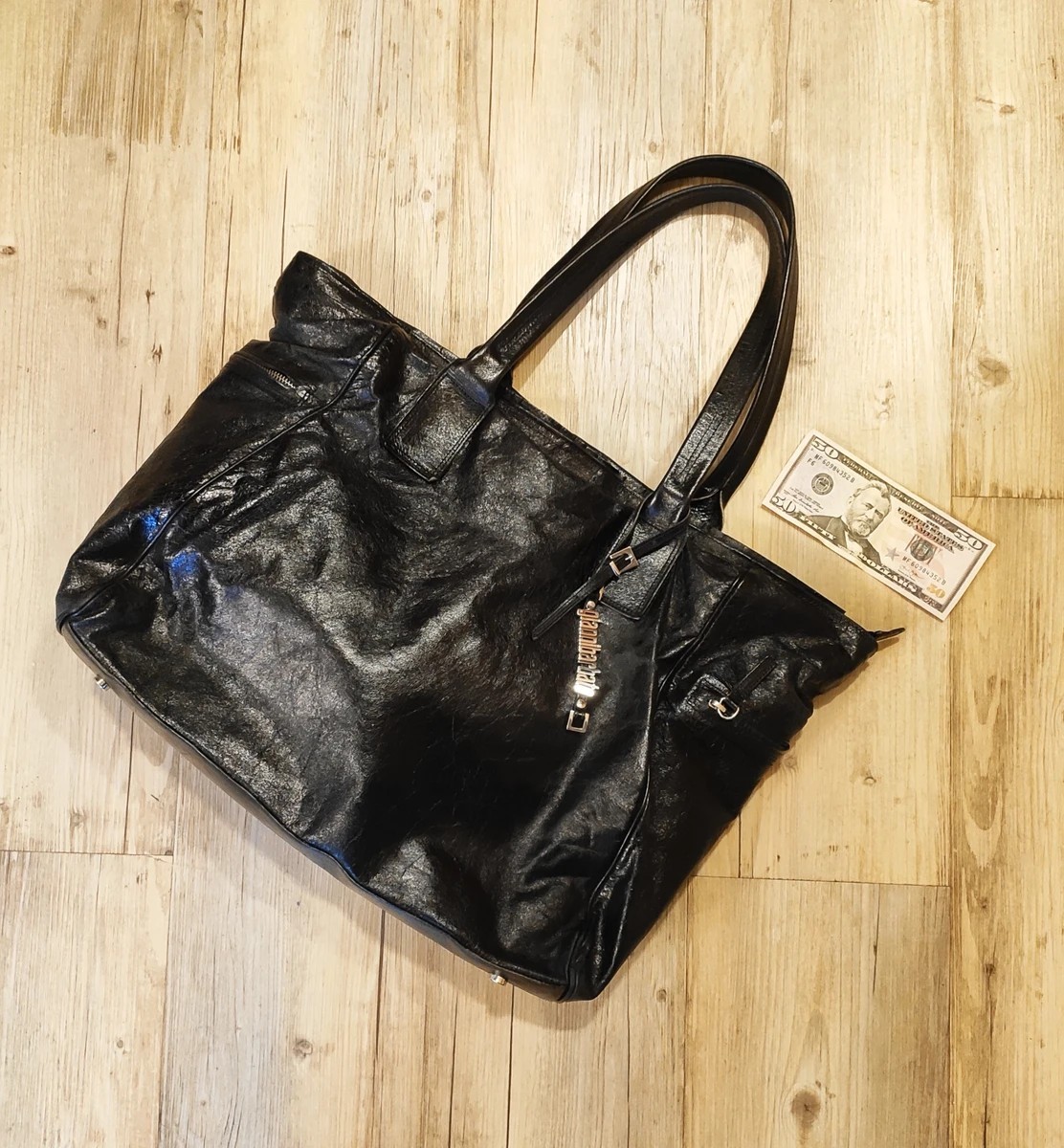 Gianni Barbato - Midi leather bag.Like Balenciaga or Gucci bags - 2