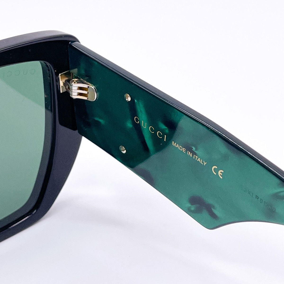 NEW GUCCI GG0956S 001 BLACK GREEN WOMEN’S SUNGLASSES GUCCI - 11