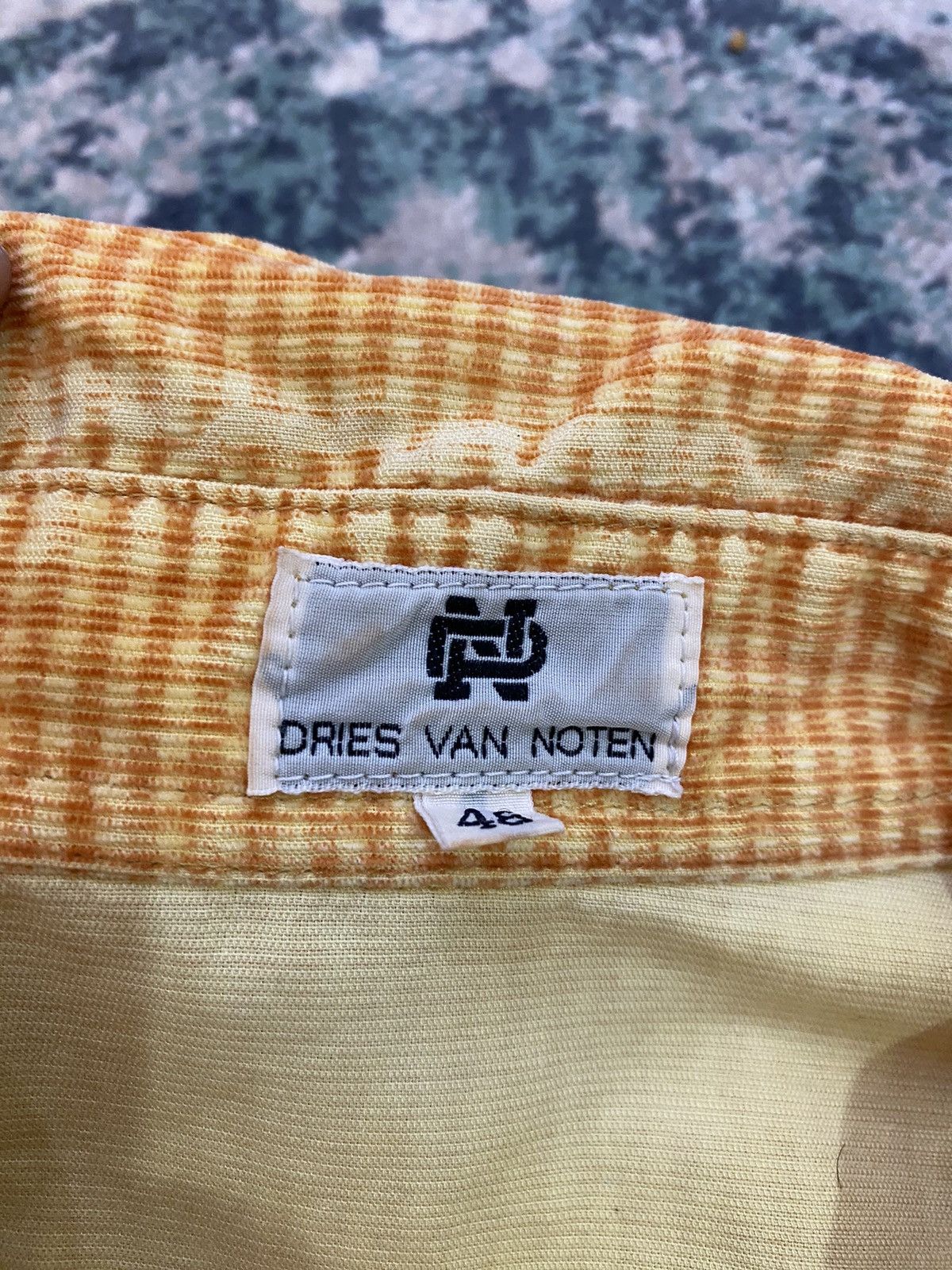 Corduroy Checker Flannel Shirt Vintage - 6