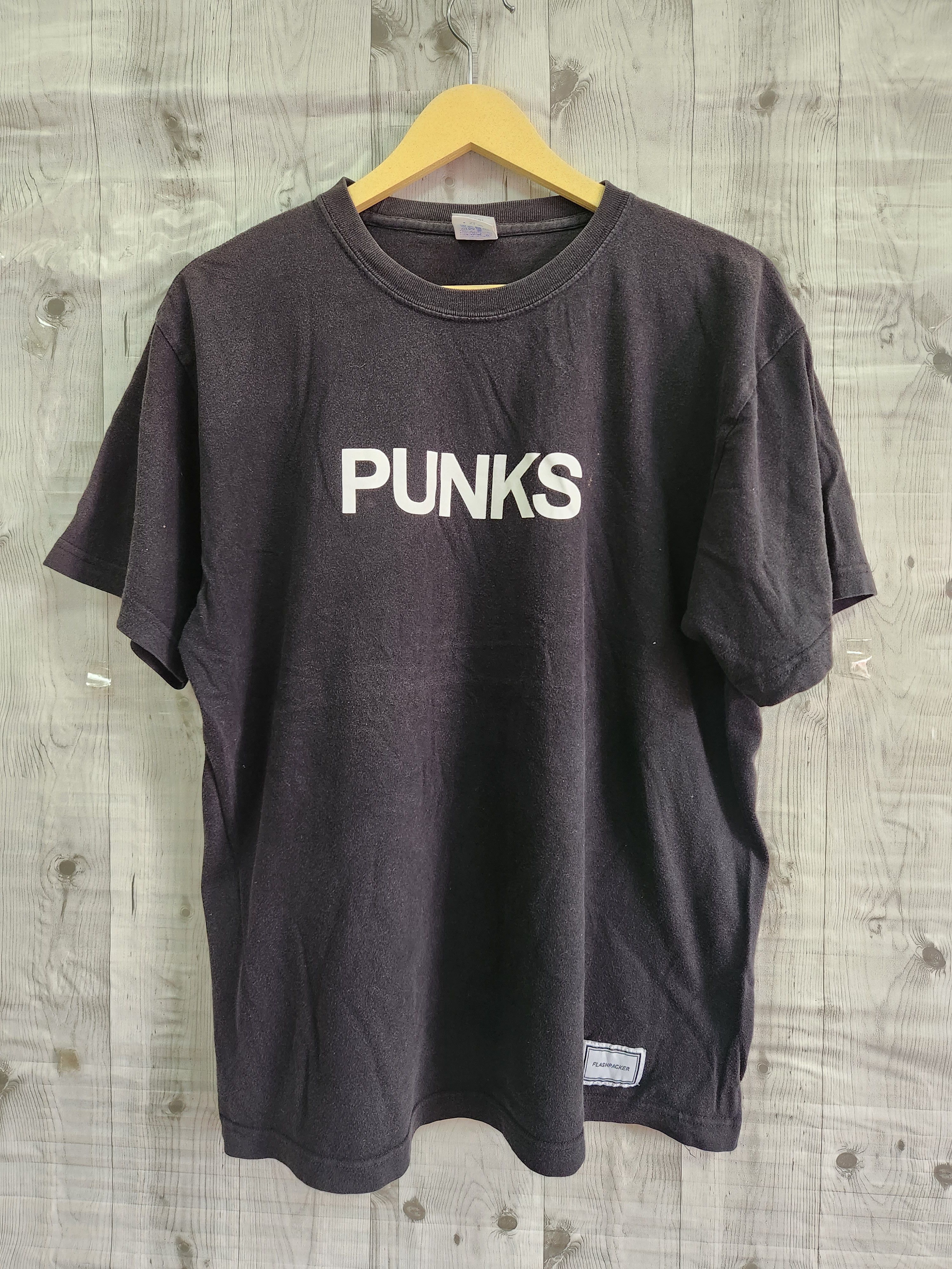 Japanese Brand - Punks Japanese Black Tees - 1