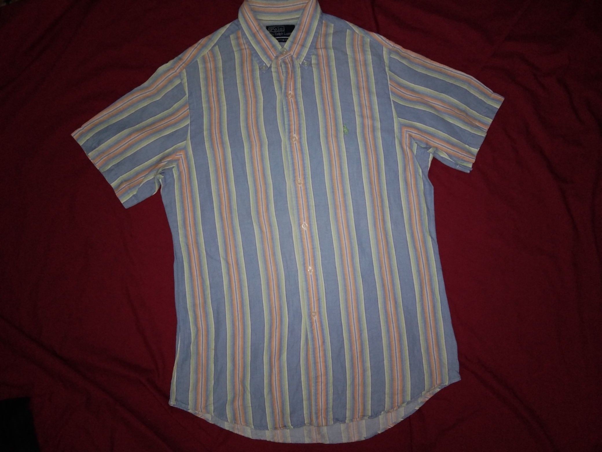 Polo Ralph Lauren - VTG Polo Palph Lauren Stripe multi color shirt - 2