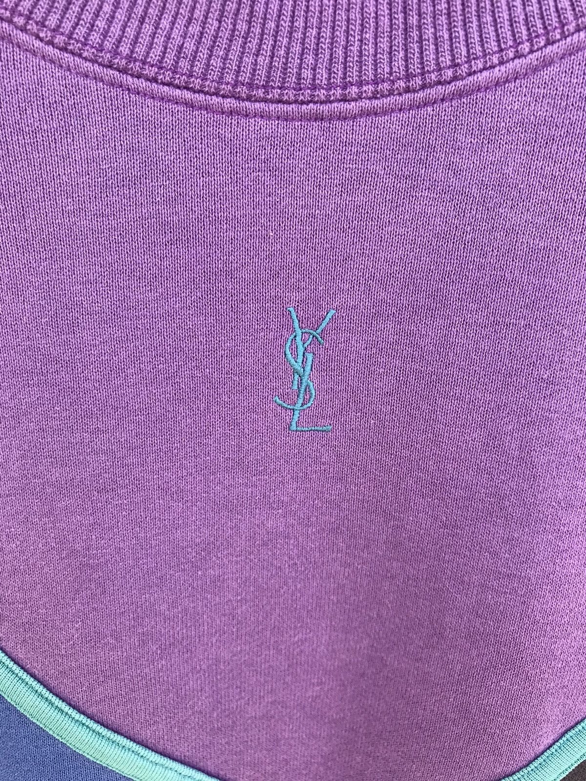YSL Yves Saint Laurent Center Multicolor Sweatshirt - 4