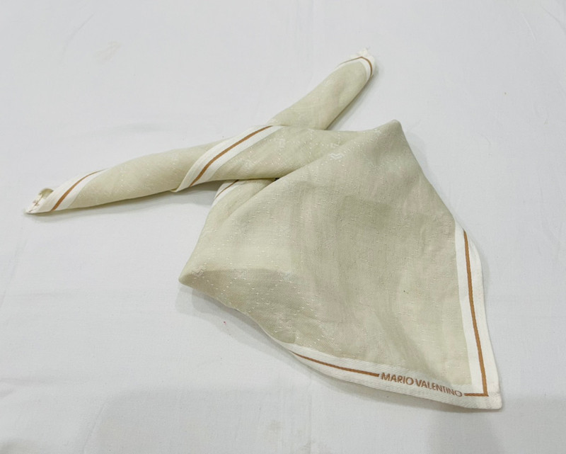 MARIO VALENTINO HANDKERCHIEF NECKERCHIEF BANDANA - 1