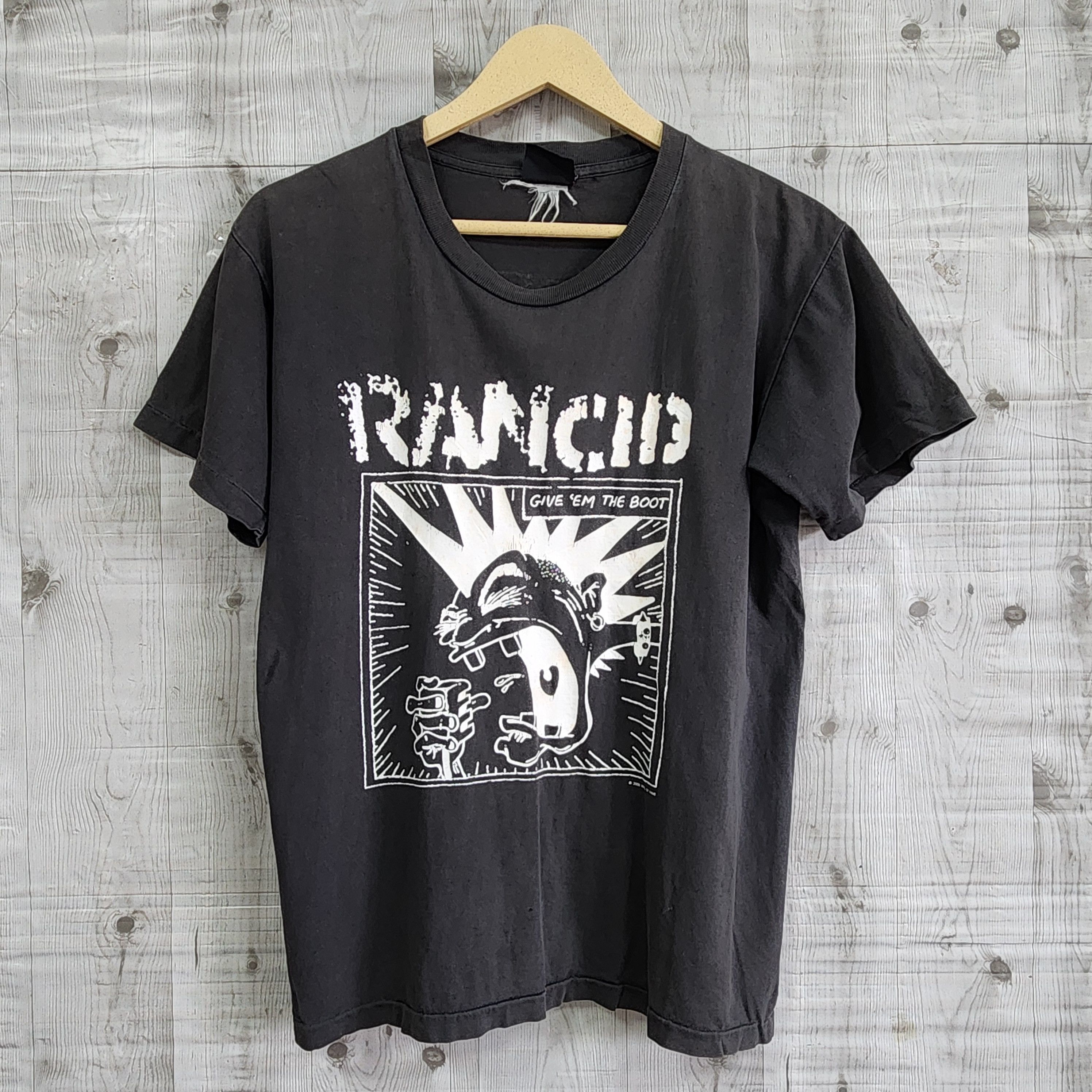 Vintage 2000s Rancid Give Em The Boot TShirt Single Stitch - 3