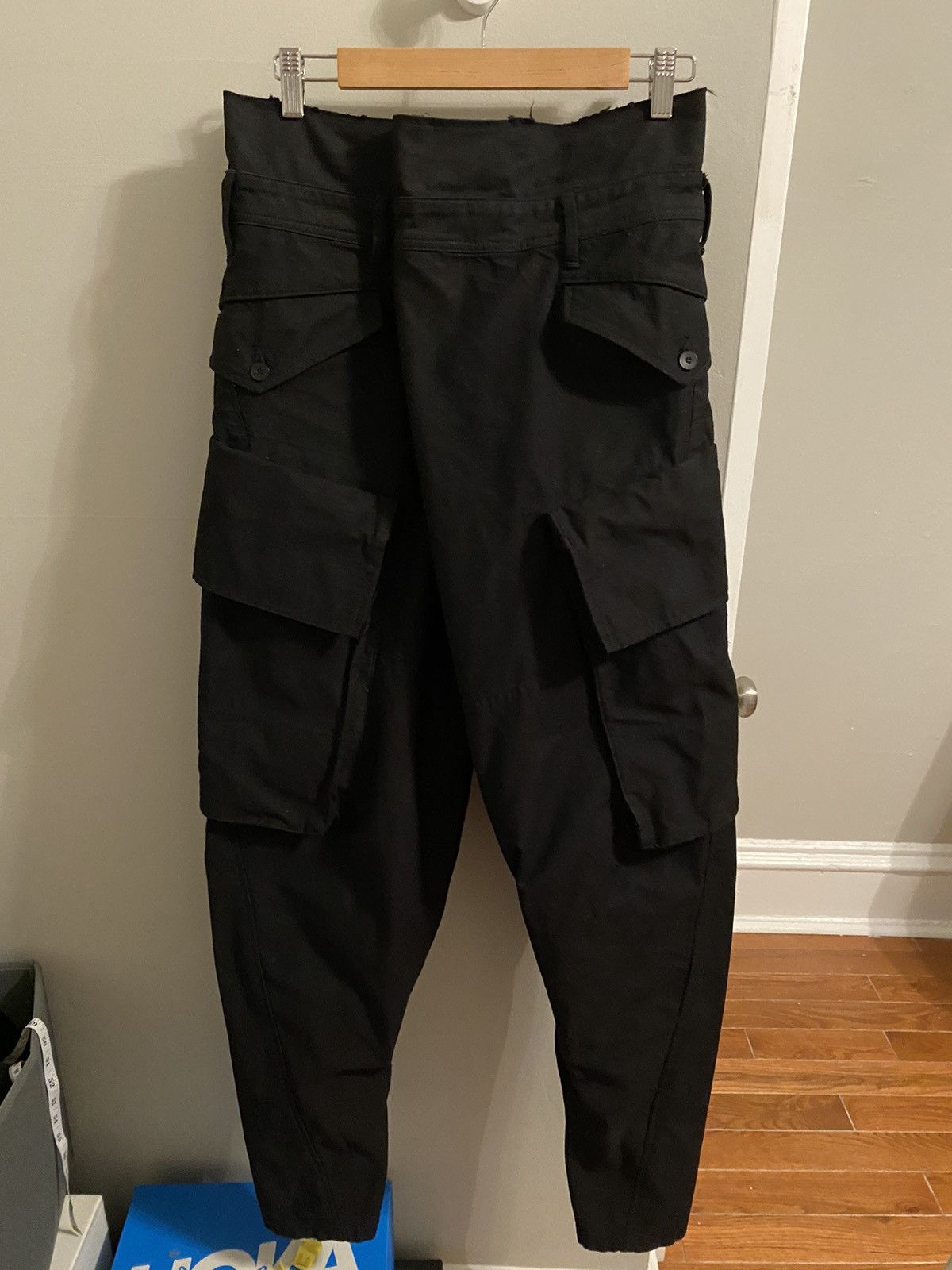 17aw neuromantika baggy cargo pants - 15