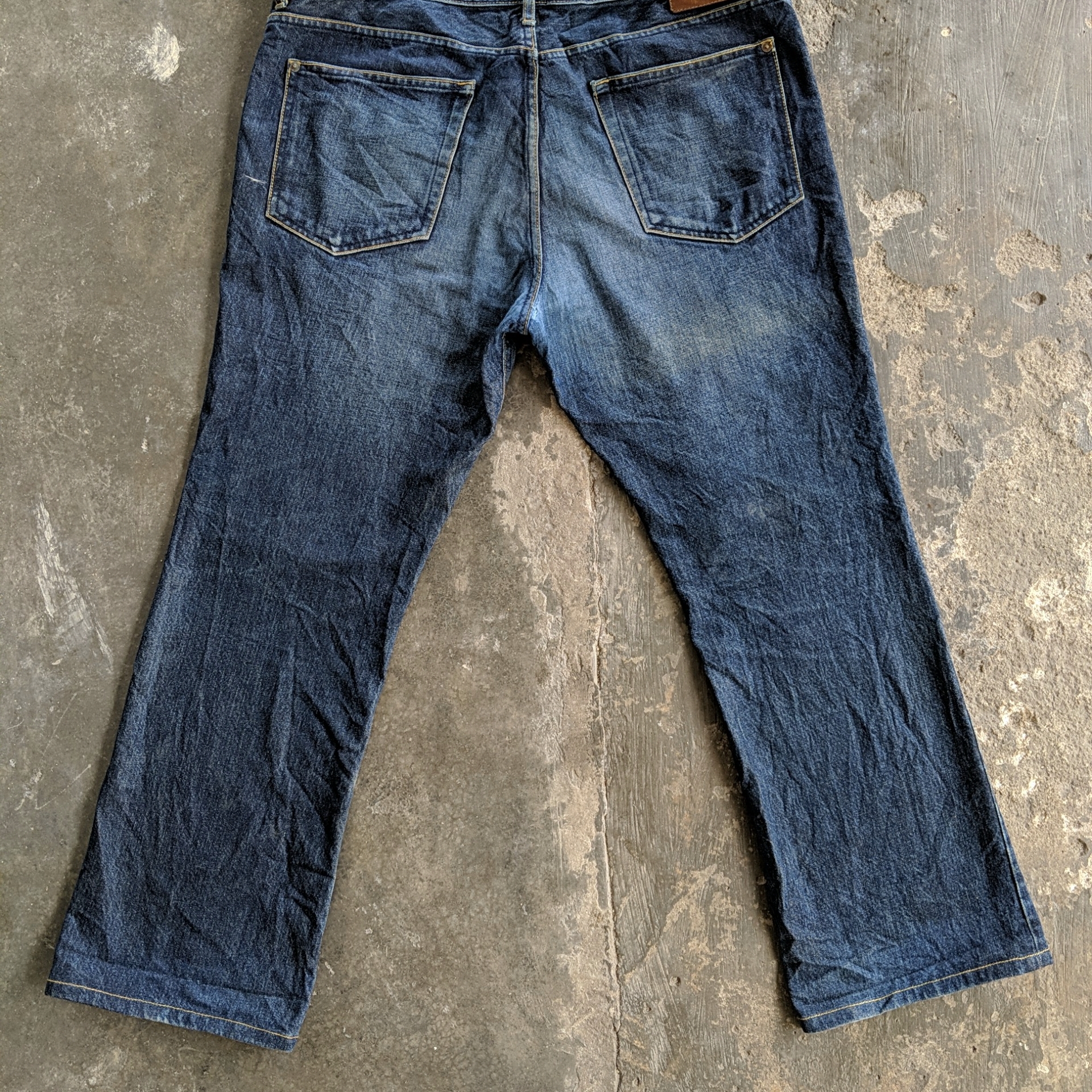 Vintage Paul Smith Faded Distressed Denim Jeans Pants - 16