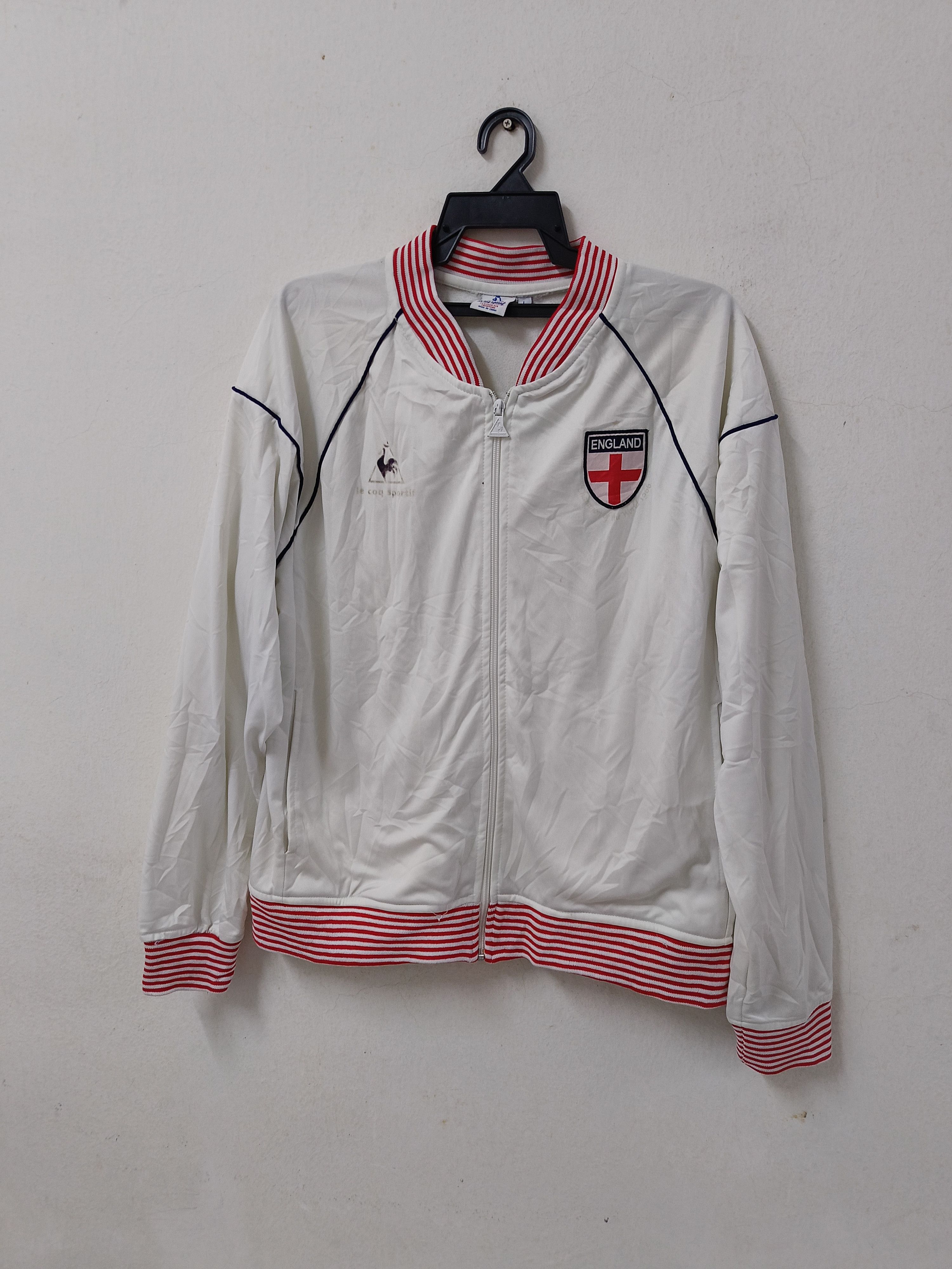 Le Coq Sportif - Classic England Soccer Team track Jacket - 1