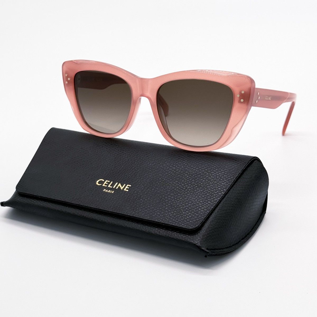 NEW CELINE CL40199I 74K SUNGLASSES BUTTERFLY PINK GREY WOMEN - 1