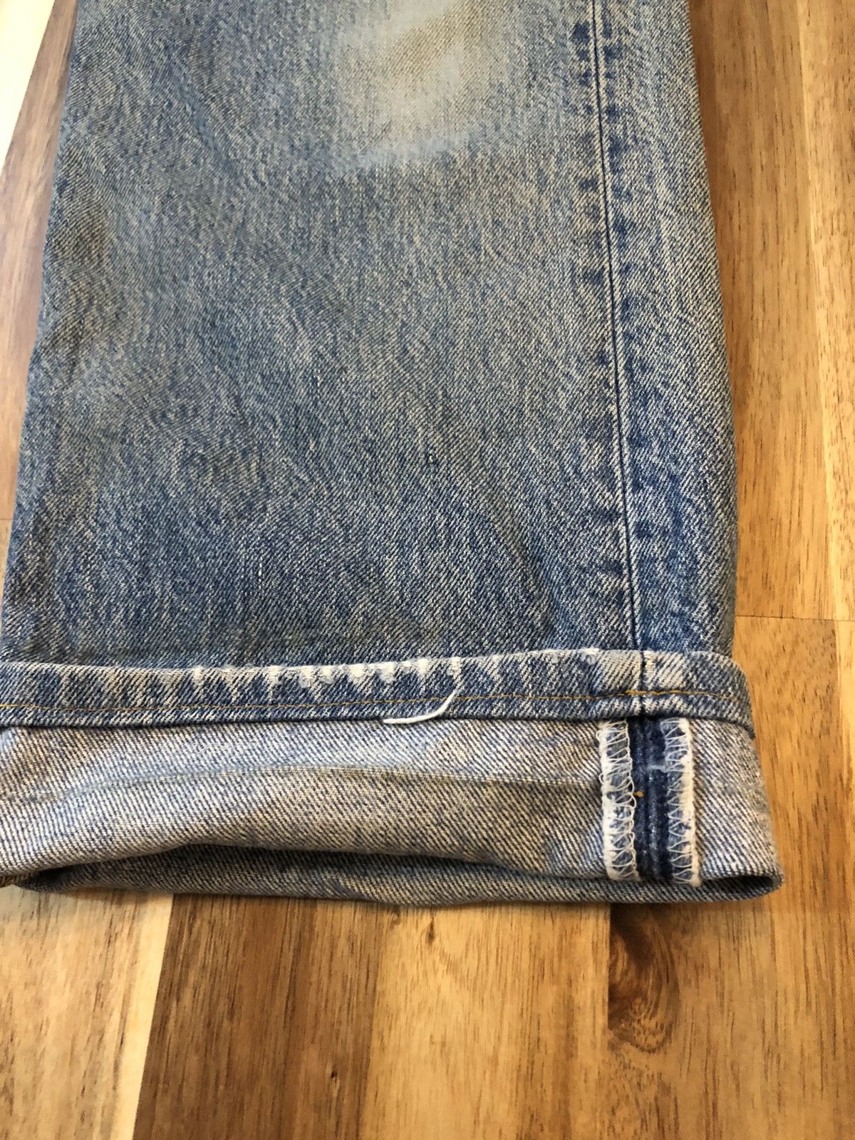 Vintage Levis 501 Button 524 Custom Denim Jeans - 5