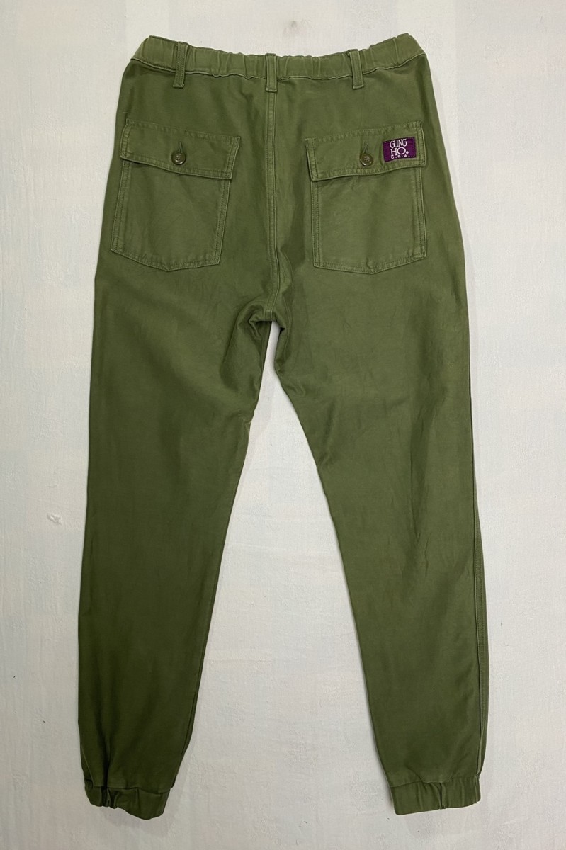 Japanese Brand - Sontaku x Gung Ho Sun Faded Baker Easy Pants - 5