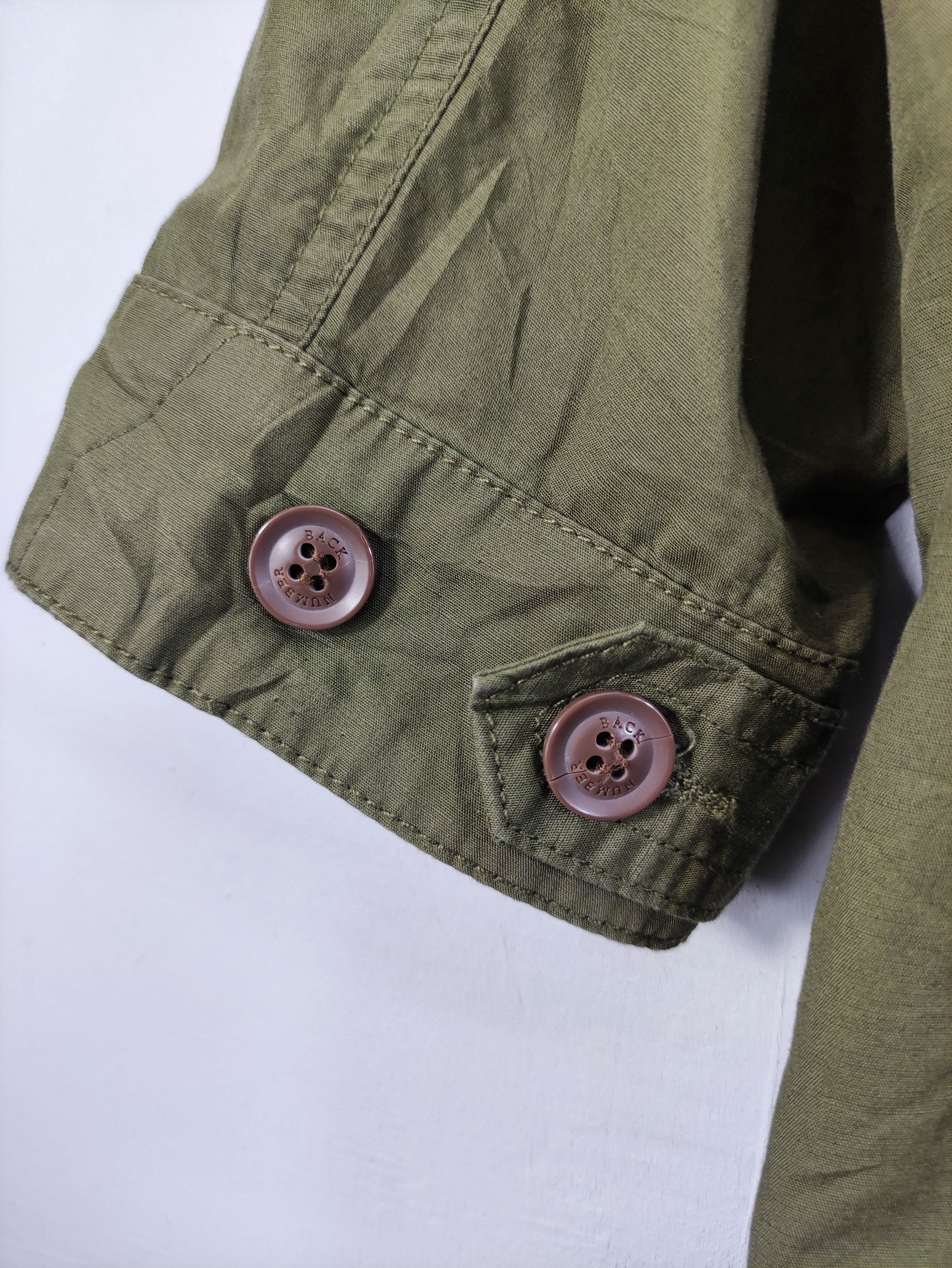 Japanese Brand - Vintage Back Number Fishtail Parka Jacket Zipper - 9