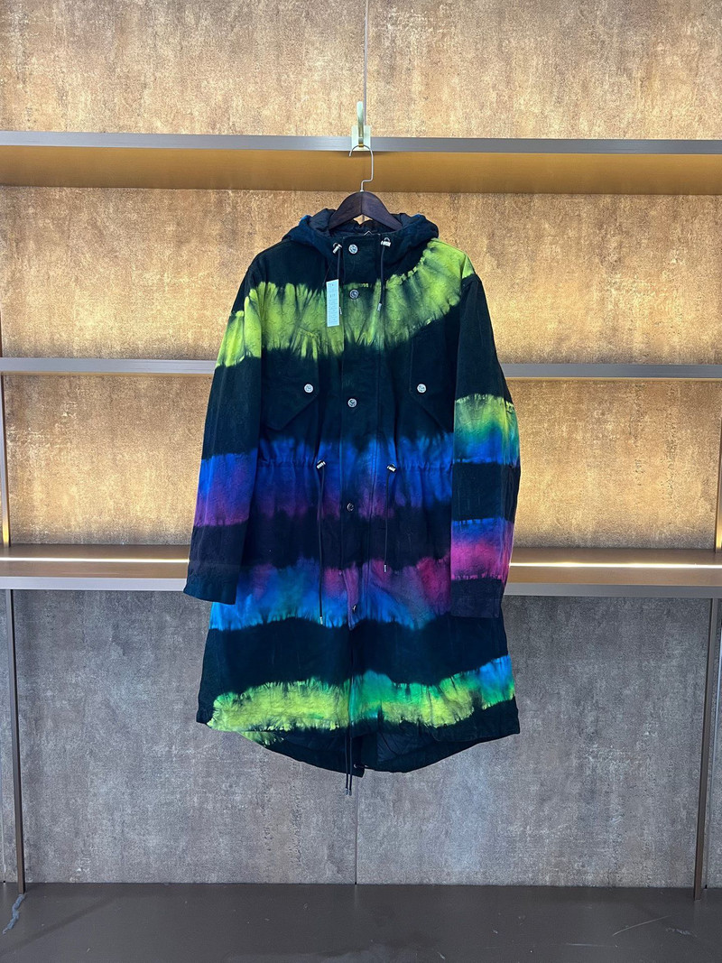 Louis vuitton multicolor denim parka - 1