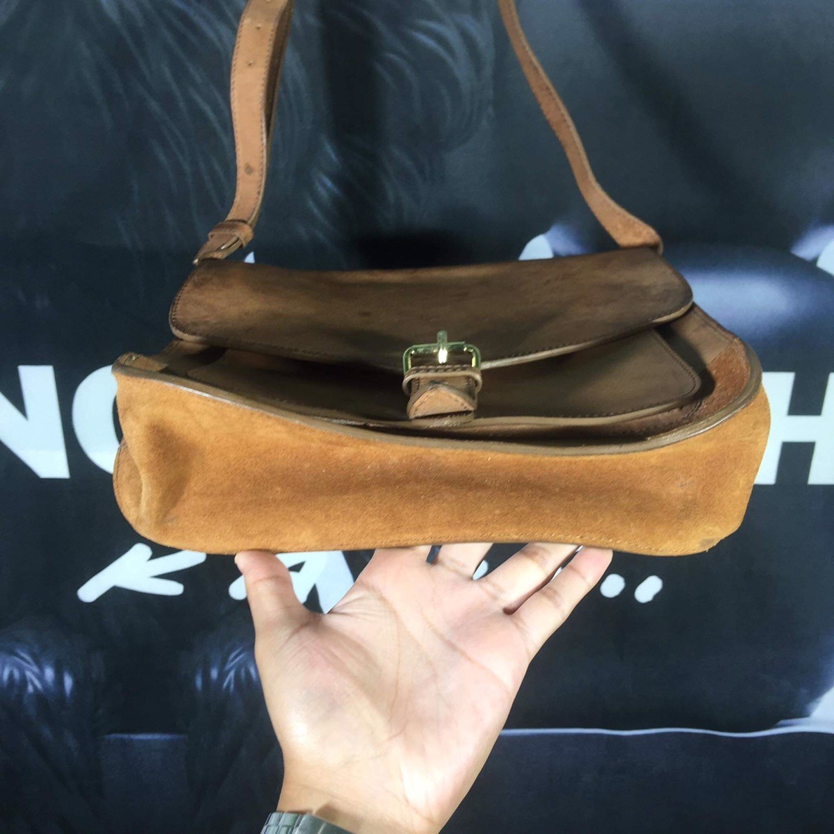 Leather Sling Bag - 13
