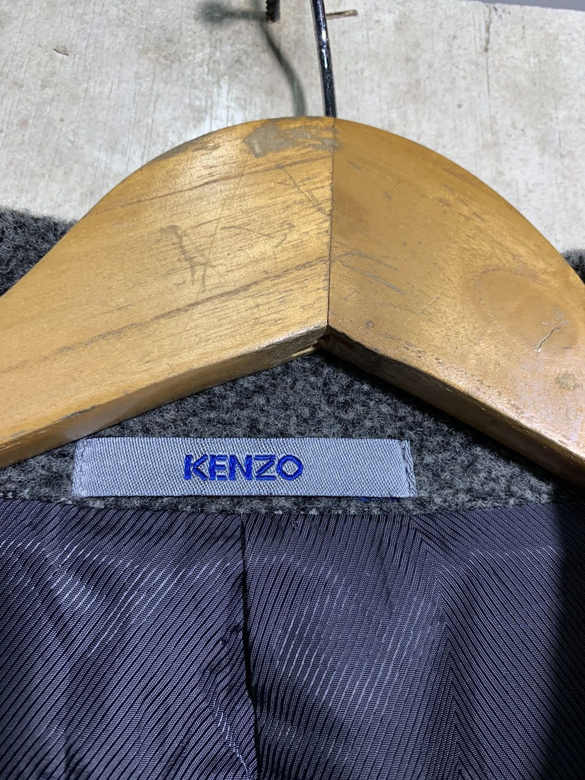 🔥KENZO DOUBLE BREAST TRENCH COATS - 10