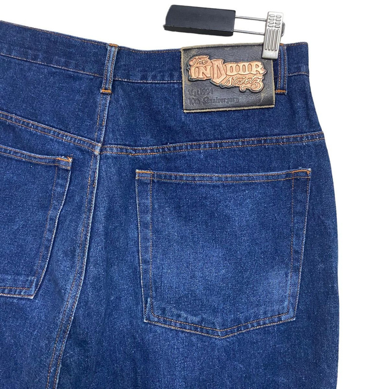 Vintage THE INDOOR STREET3 Denim Baggy Jeans - 1