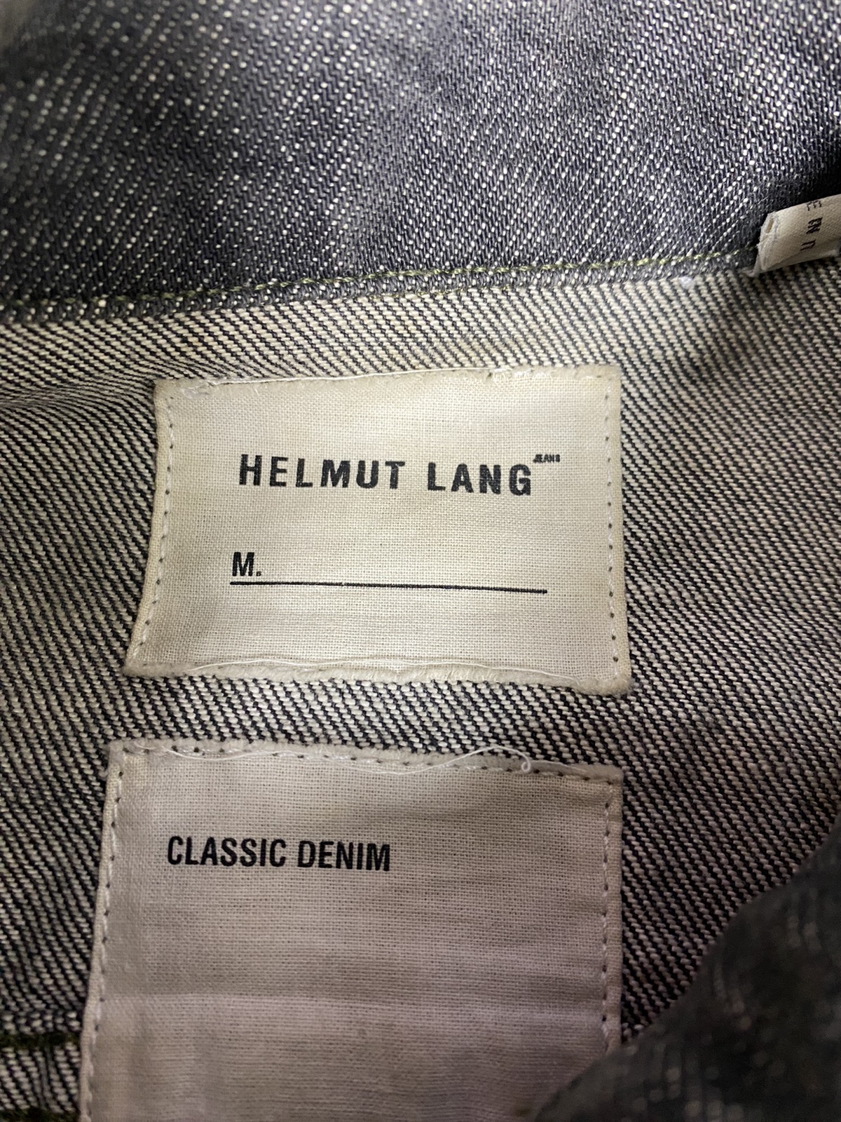 Helmut Lang Trucker Classic Denim Jacket. J098 - 7