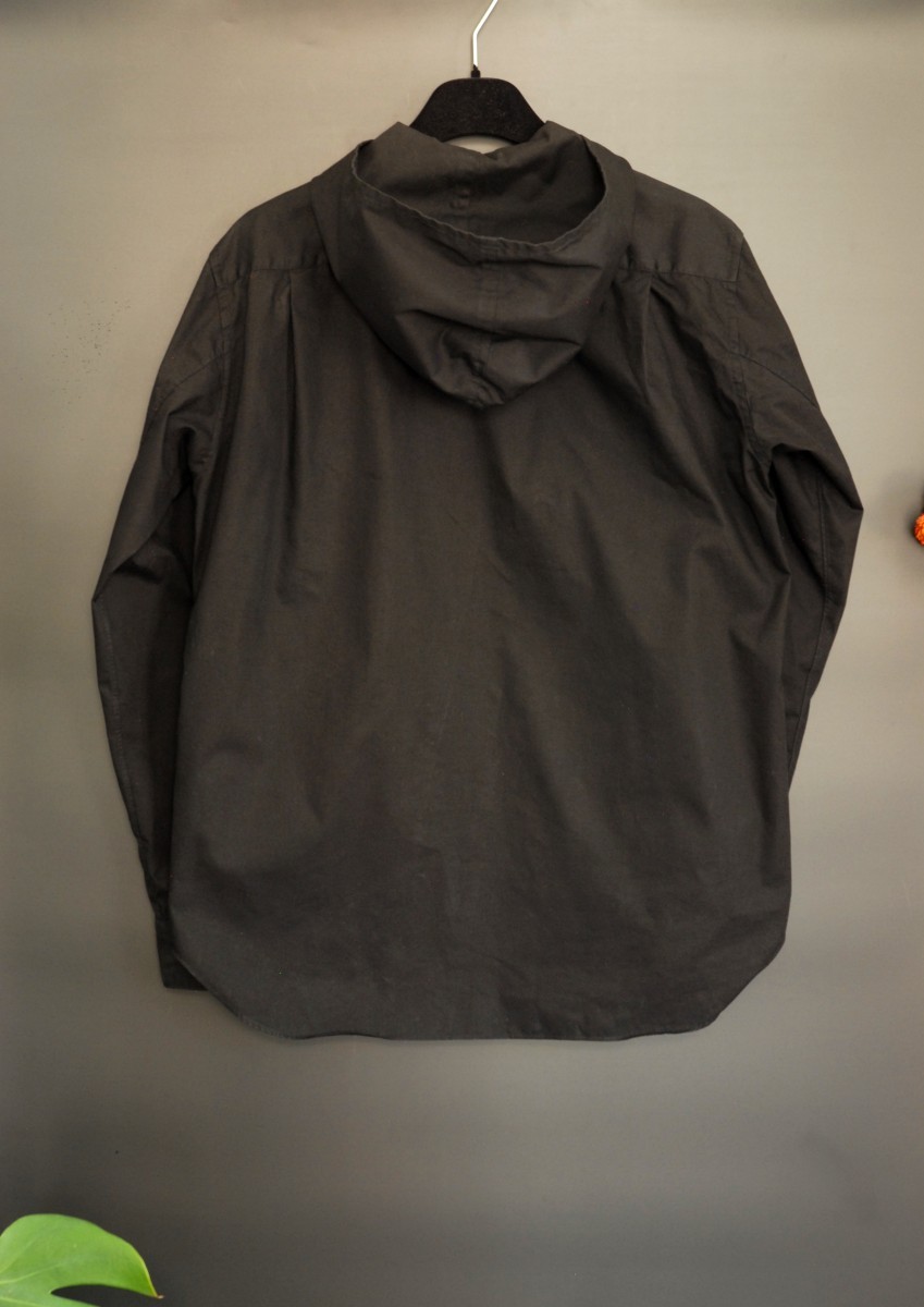 Comme des Garcons Homme Plus Black Hooded Shirt - 2