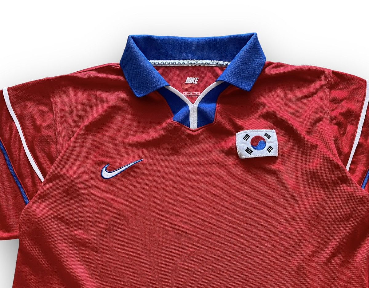 South Korea Nike Home Jersey Shirt 1998 Vintage Rare Soccer - 2