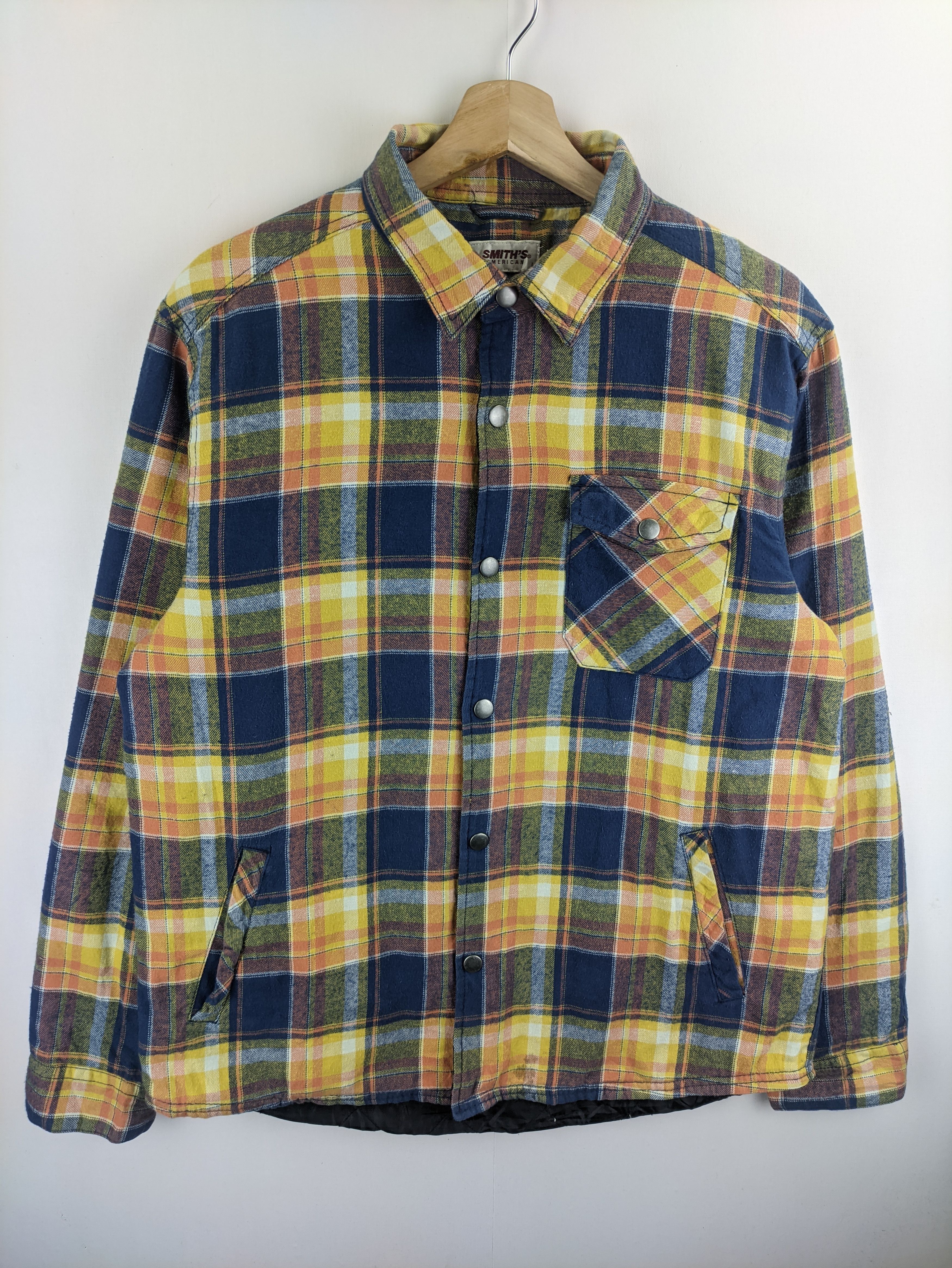 Vintage - Steals🔥Flannel Jacket Plaid by Smith's American - 1