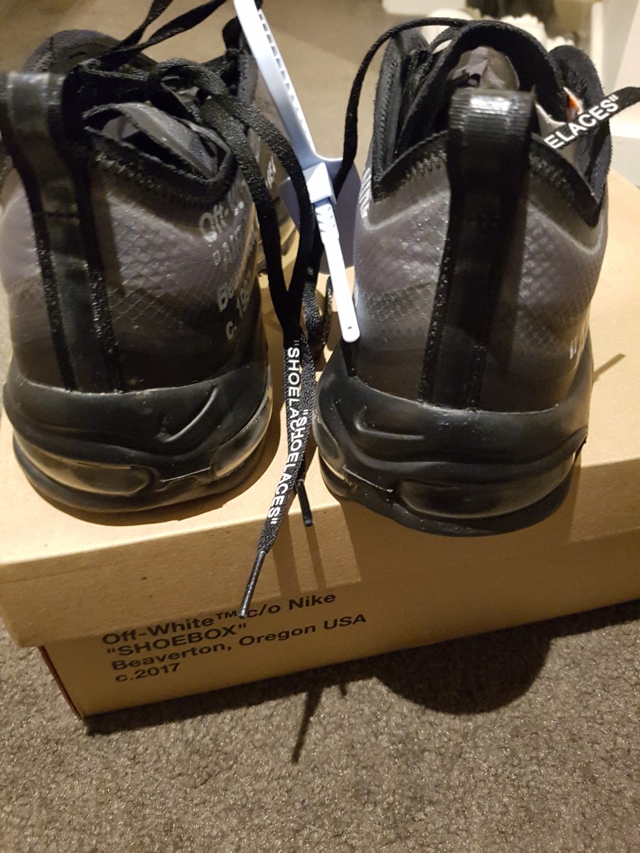 Air Max 97 Offwhite Black - 7