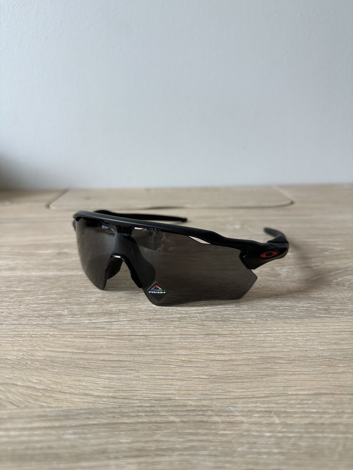 Oakley Radar EV Path Matte Black Gray Red Sunglasses - 5