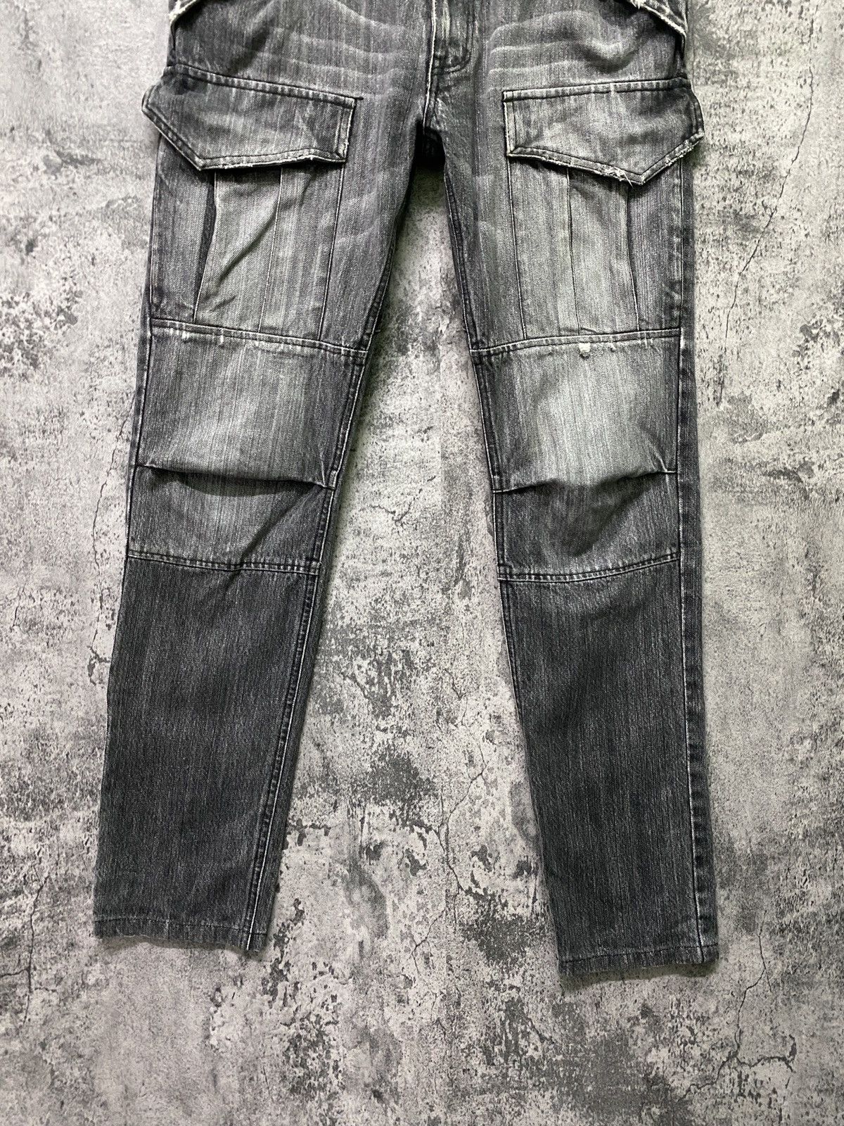 Distressed Denim - 🇯🇵 RUPERT THE DIFFERENCE Tactical Cargo Multipocket - 7