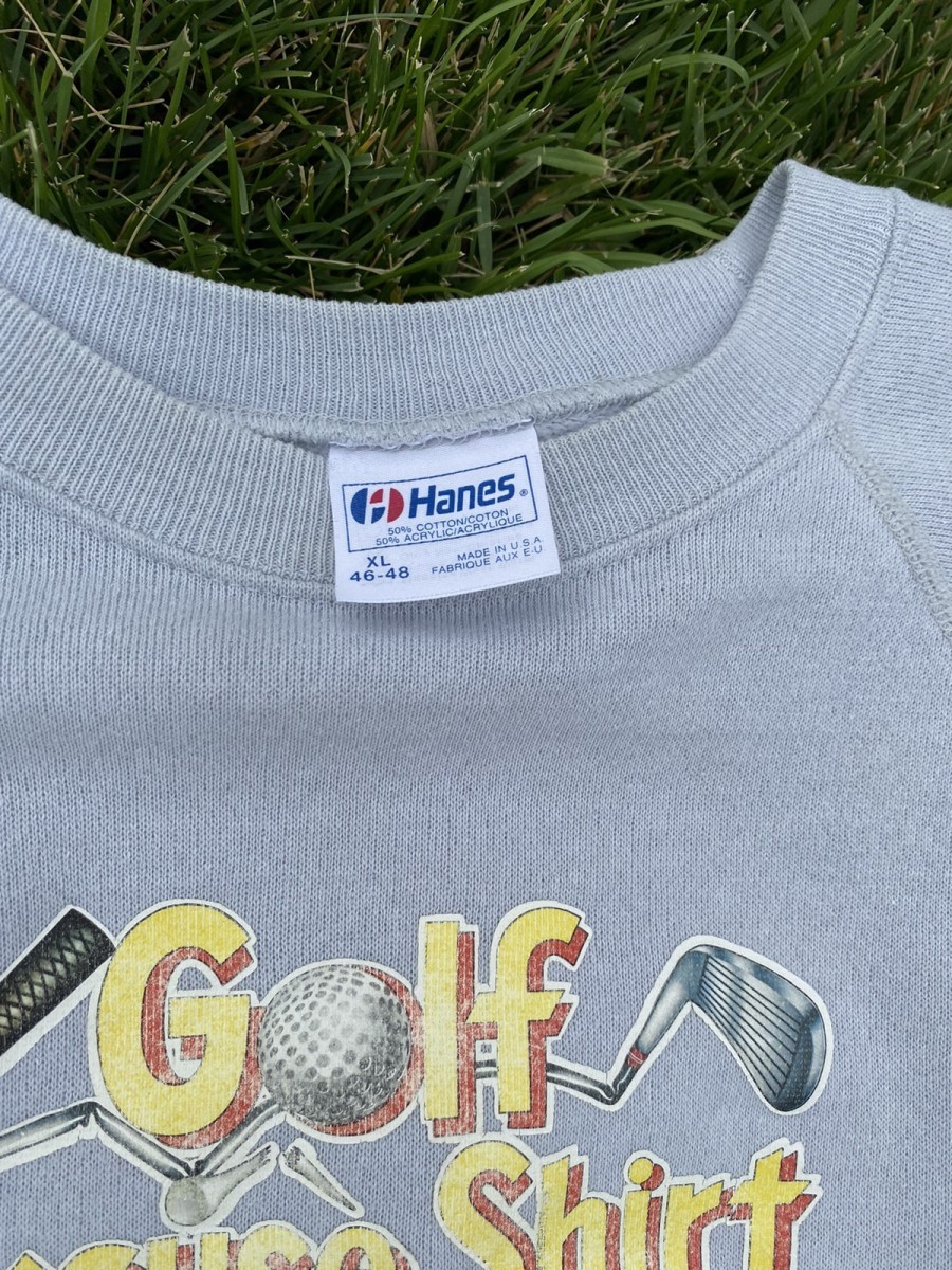 Hanes - 80’s ‘Golf Excuses’ Crewneck - 2