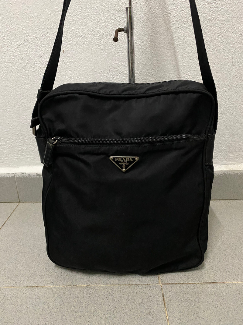 Vintage Prada Nylon Messenger Bag - 1