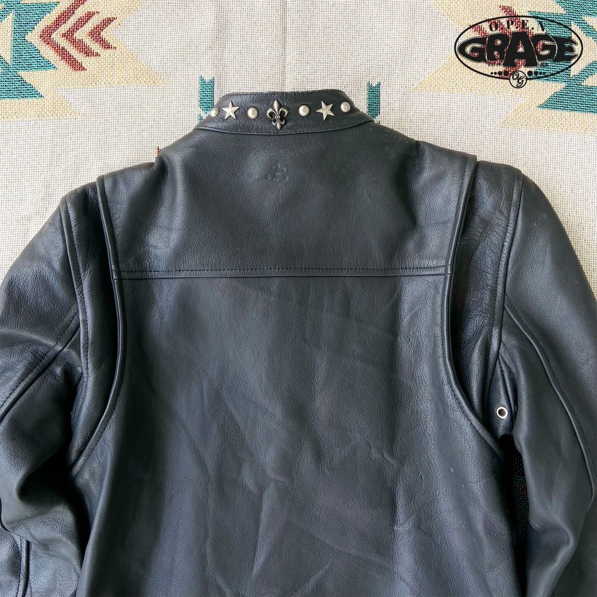 Avant Garde - Type J100 🔥 Cafe Racer Leather Motorcycle Jacket - 8