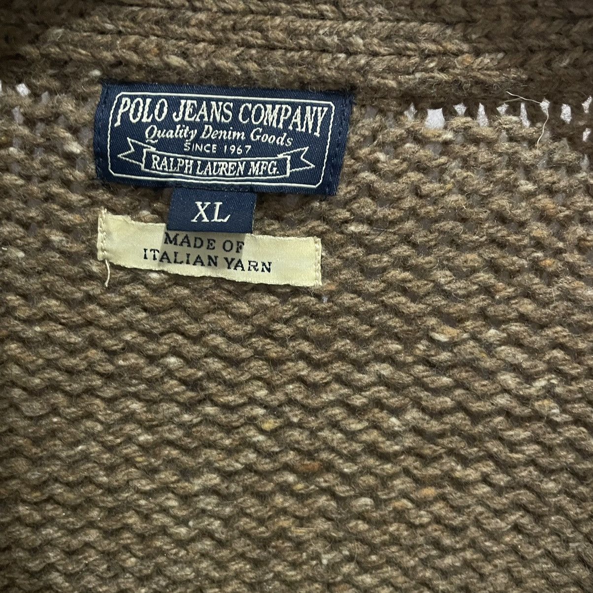 Polo ralph lauren vintage italian knit cardigan - 2