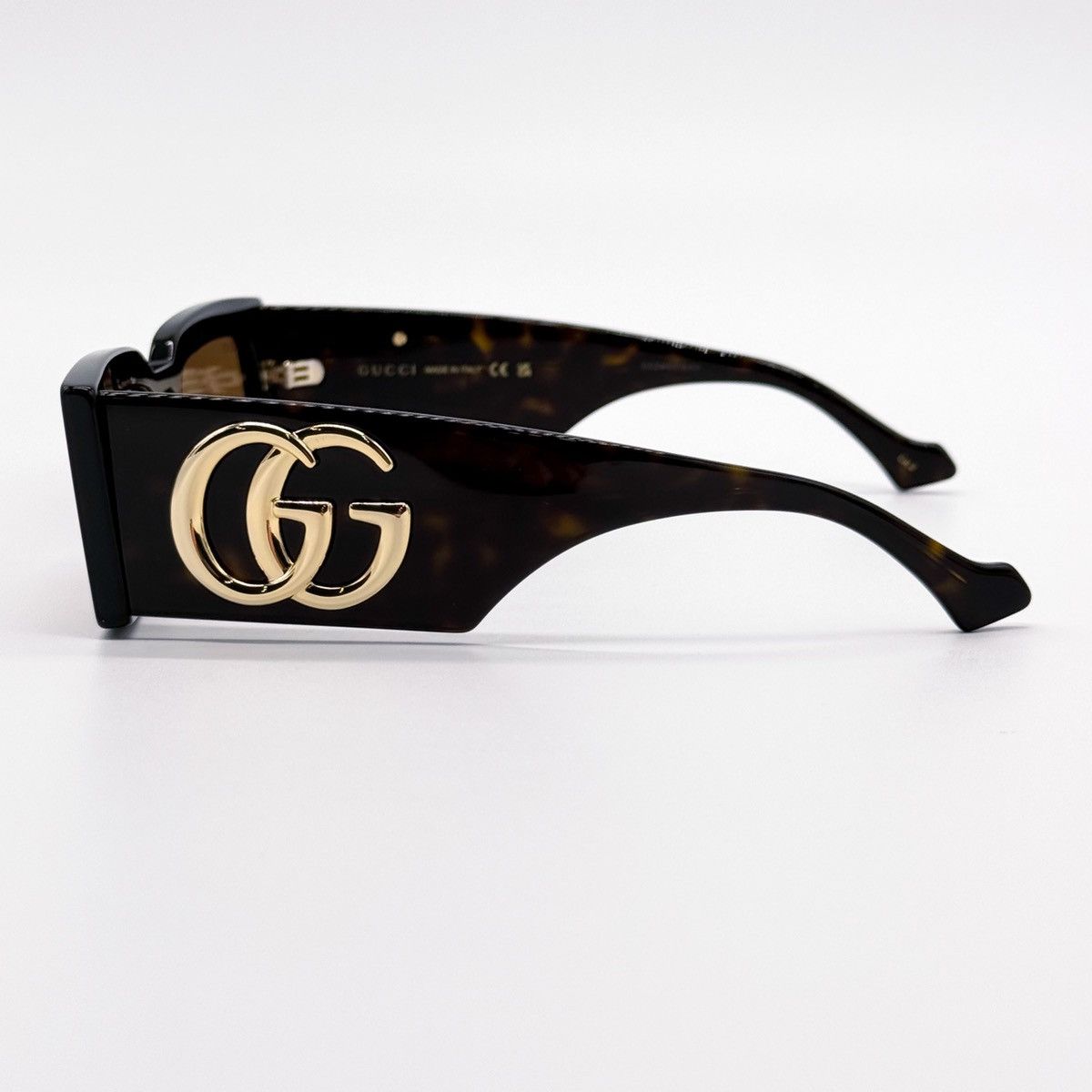 NEW GUCCI GG1425S 002 RECTANGLE WOMEN SUNGLASSES - 7