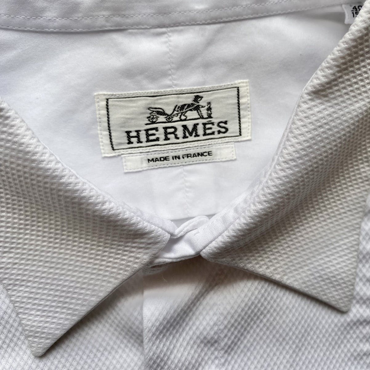 Hermes Tuxedo Shirt - 6