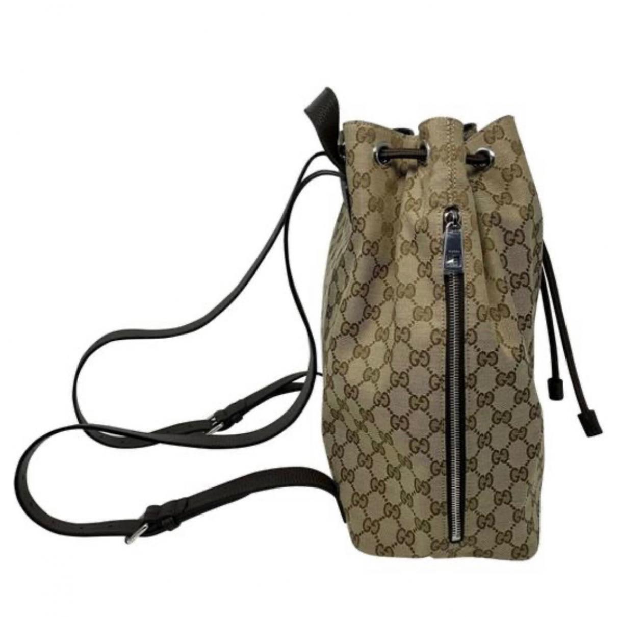  Gucci Gg Supreme Logo Travel Monogram Gg Canvas backpack - 2