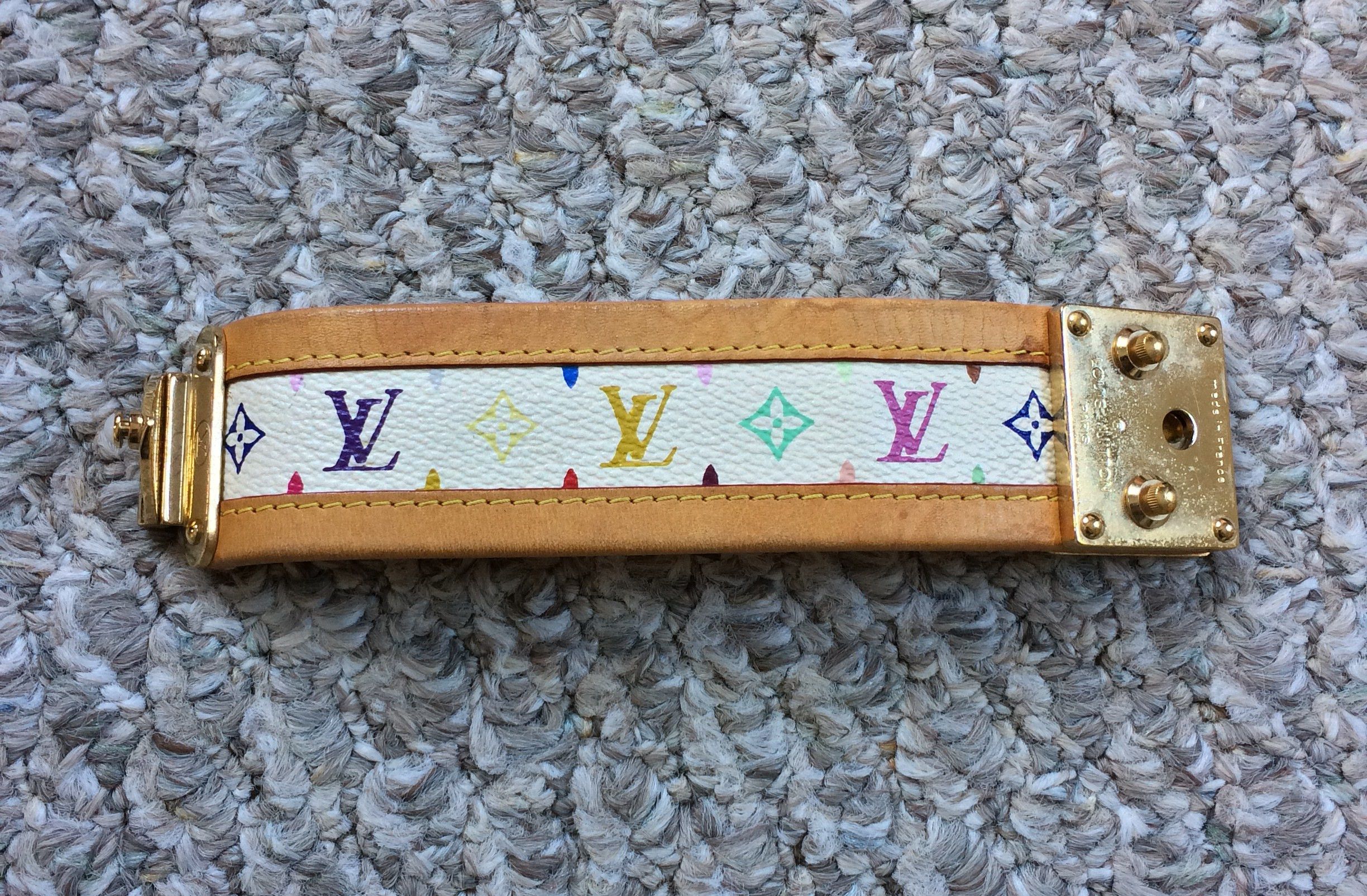 S/S 2003 Vuitton x Murakami Multicolor Monogram Bracelet - 1